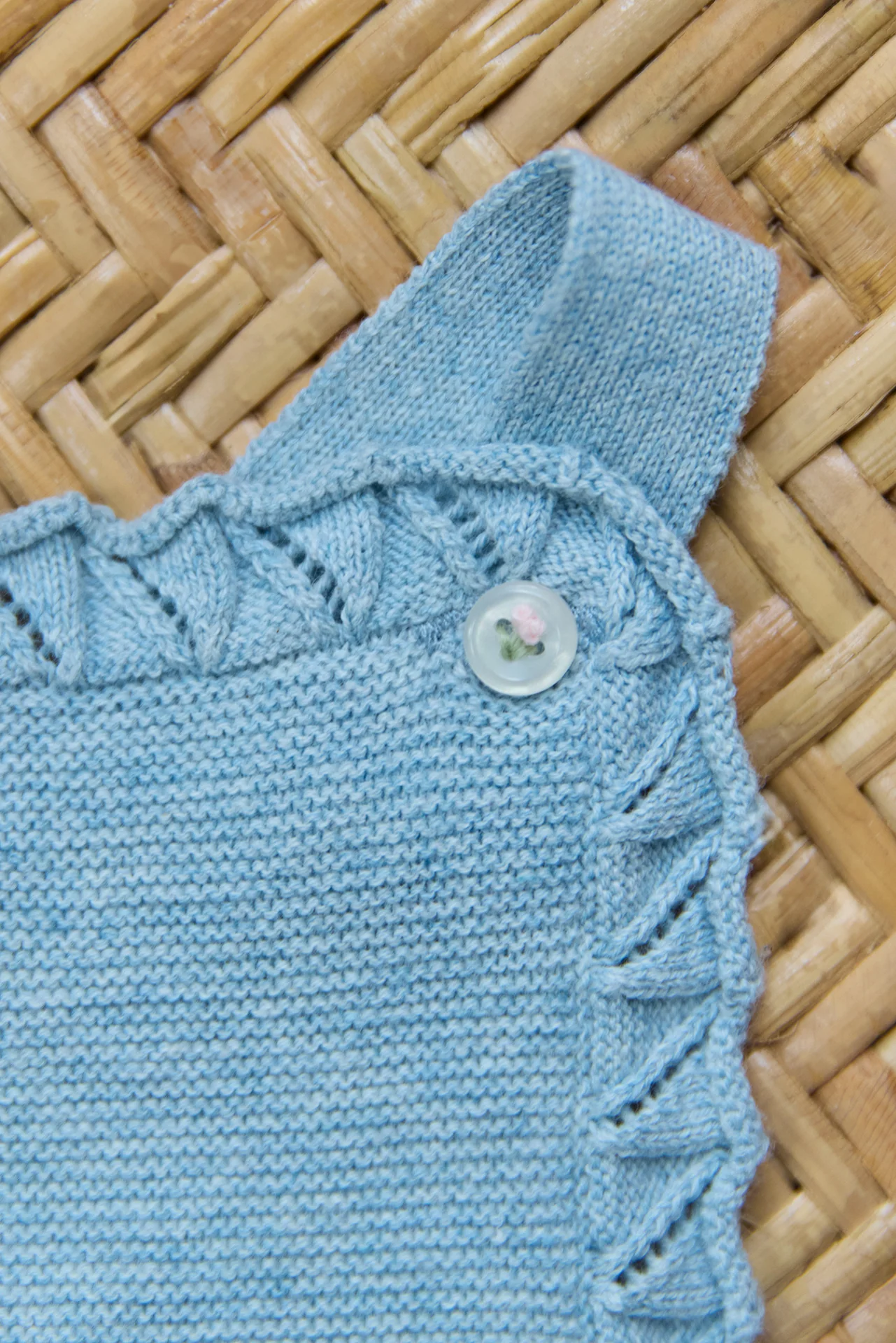 Salopette - Bleu coton - Image 5