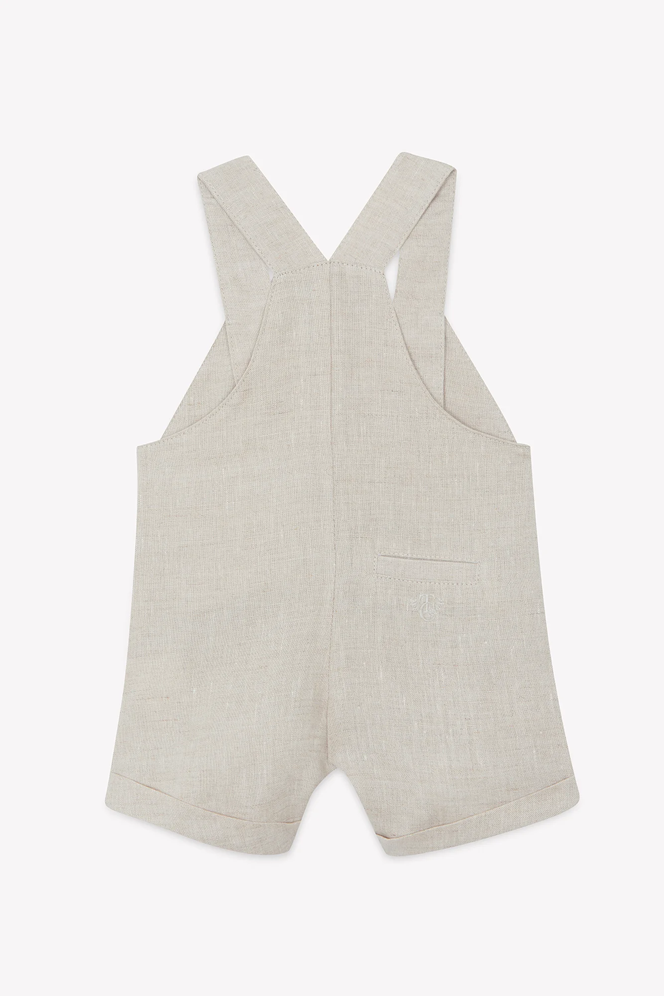 Salopette courte - Sable lin - Image 8