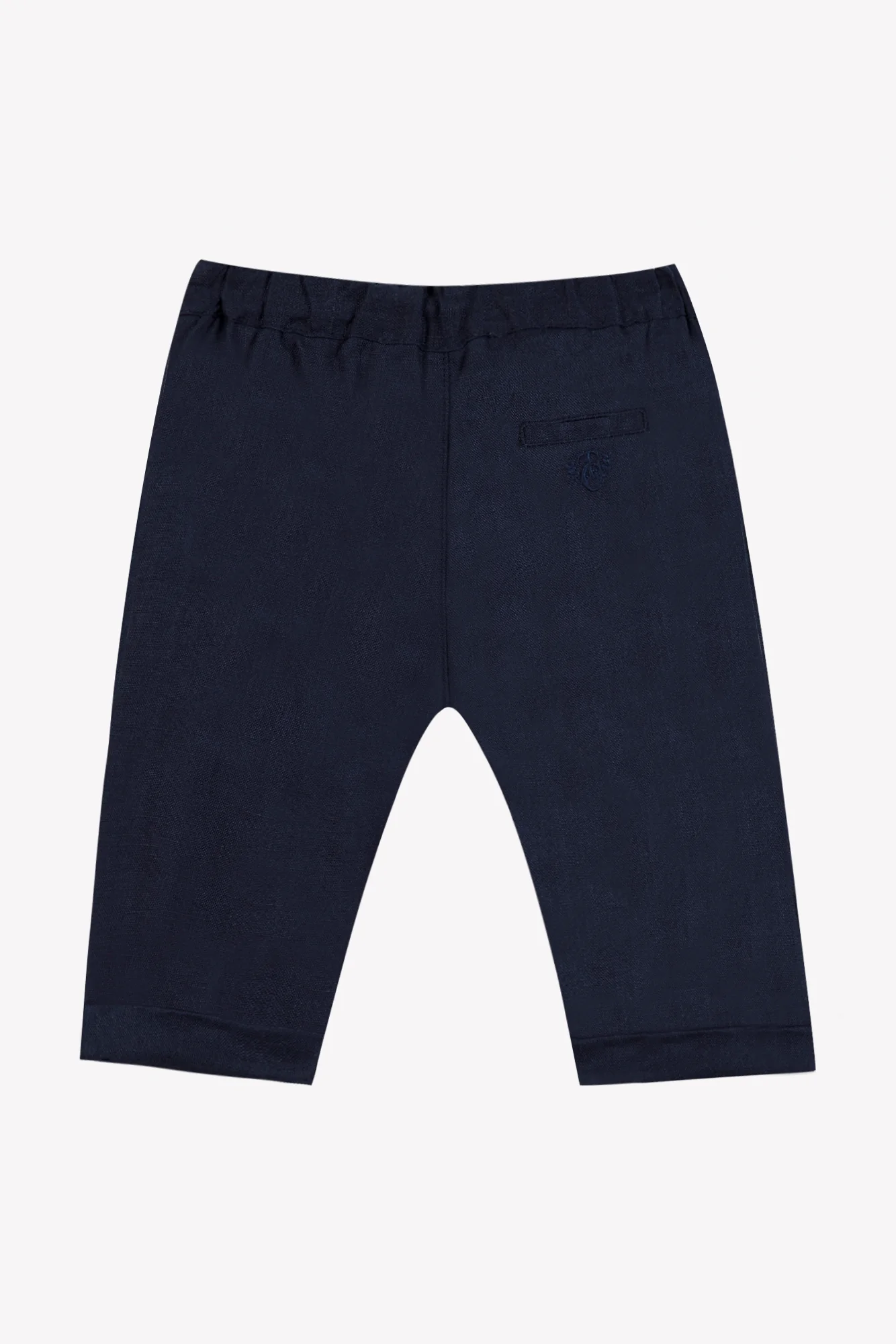 Pantalon - Marine lin cérémonie - Image 5