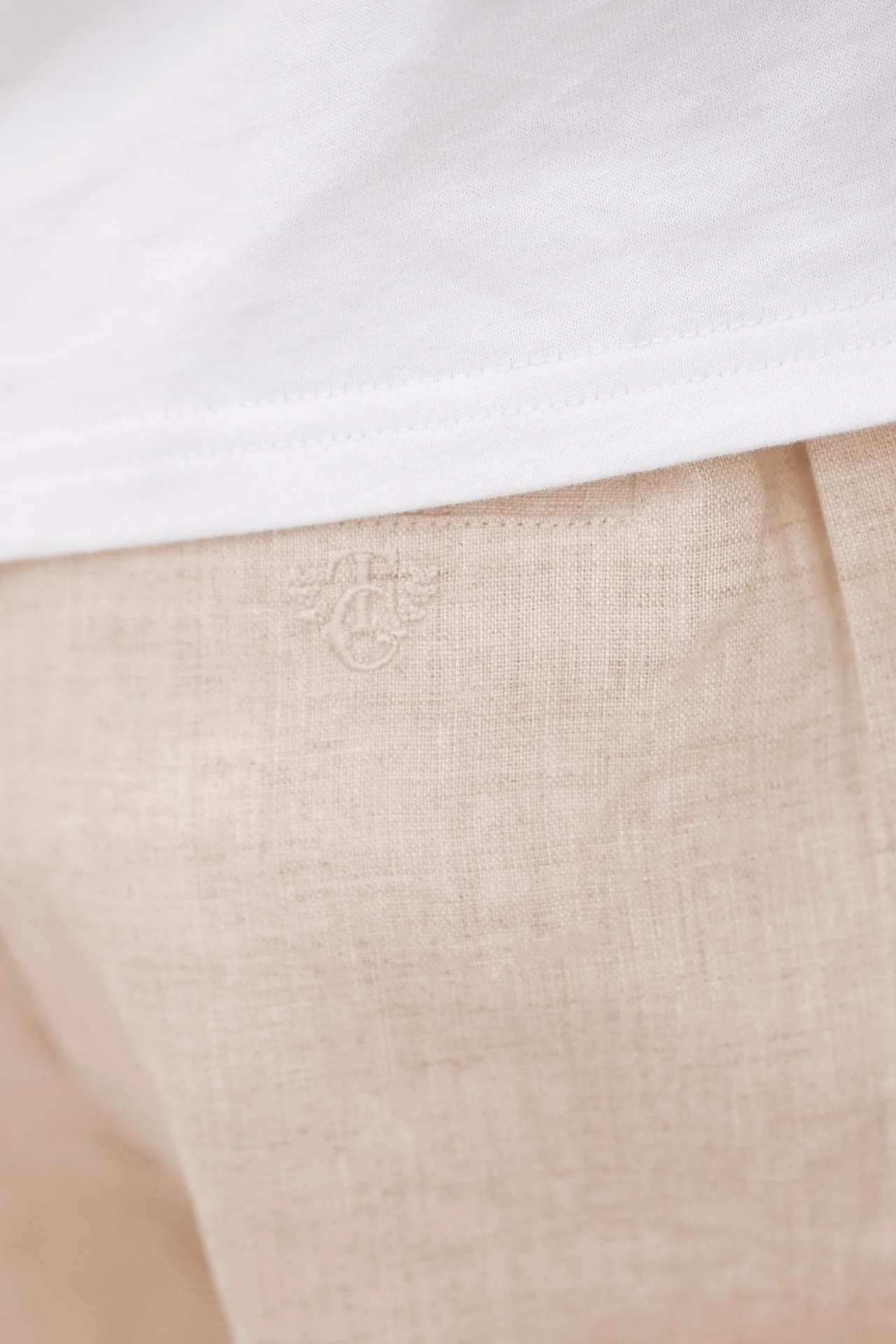 Pantalon - Sable lin cérémonie - Image 2