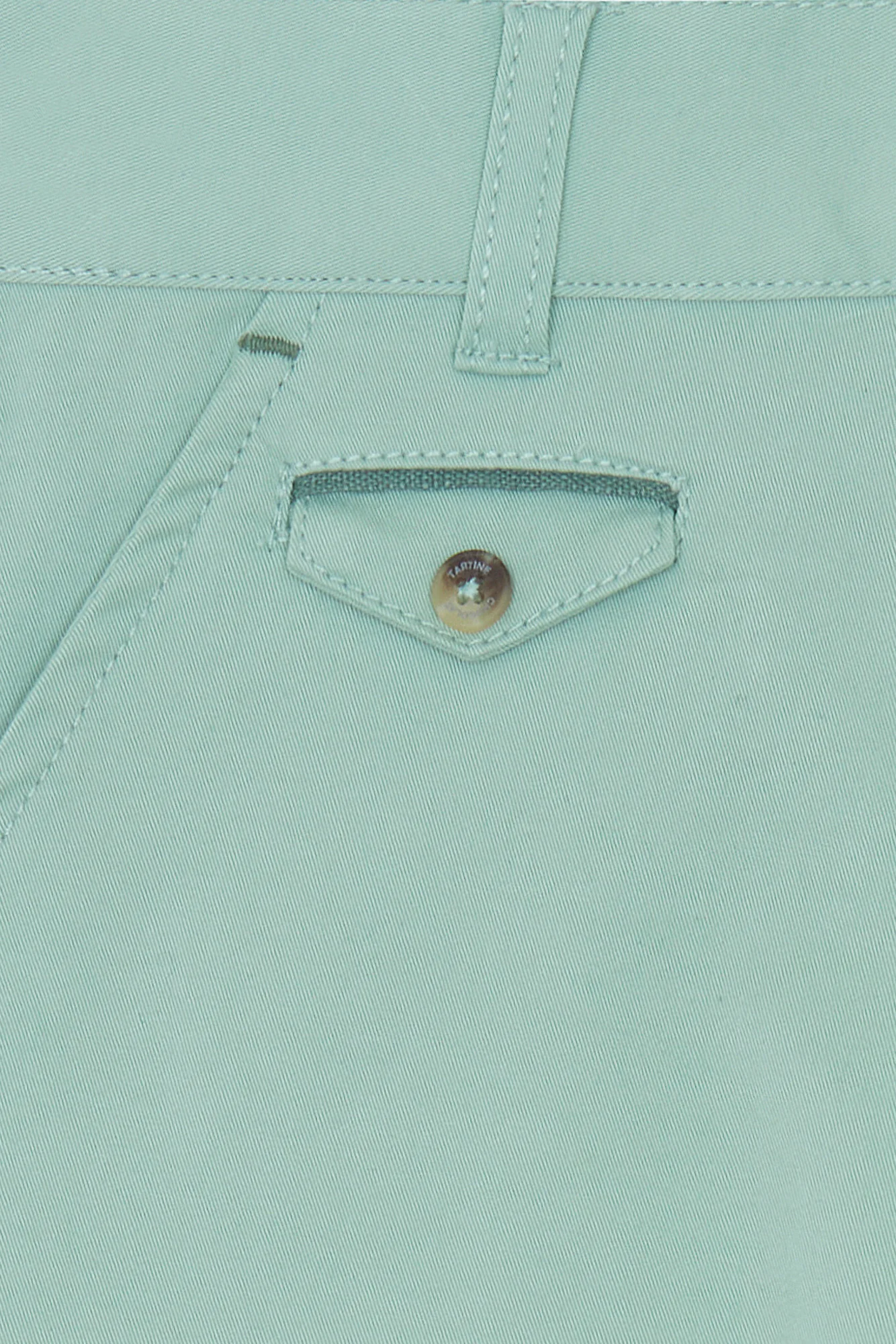Pantalon - Sauge coton cérémonie - Image 5
