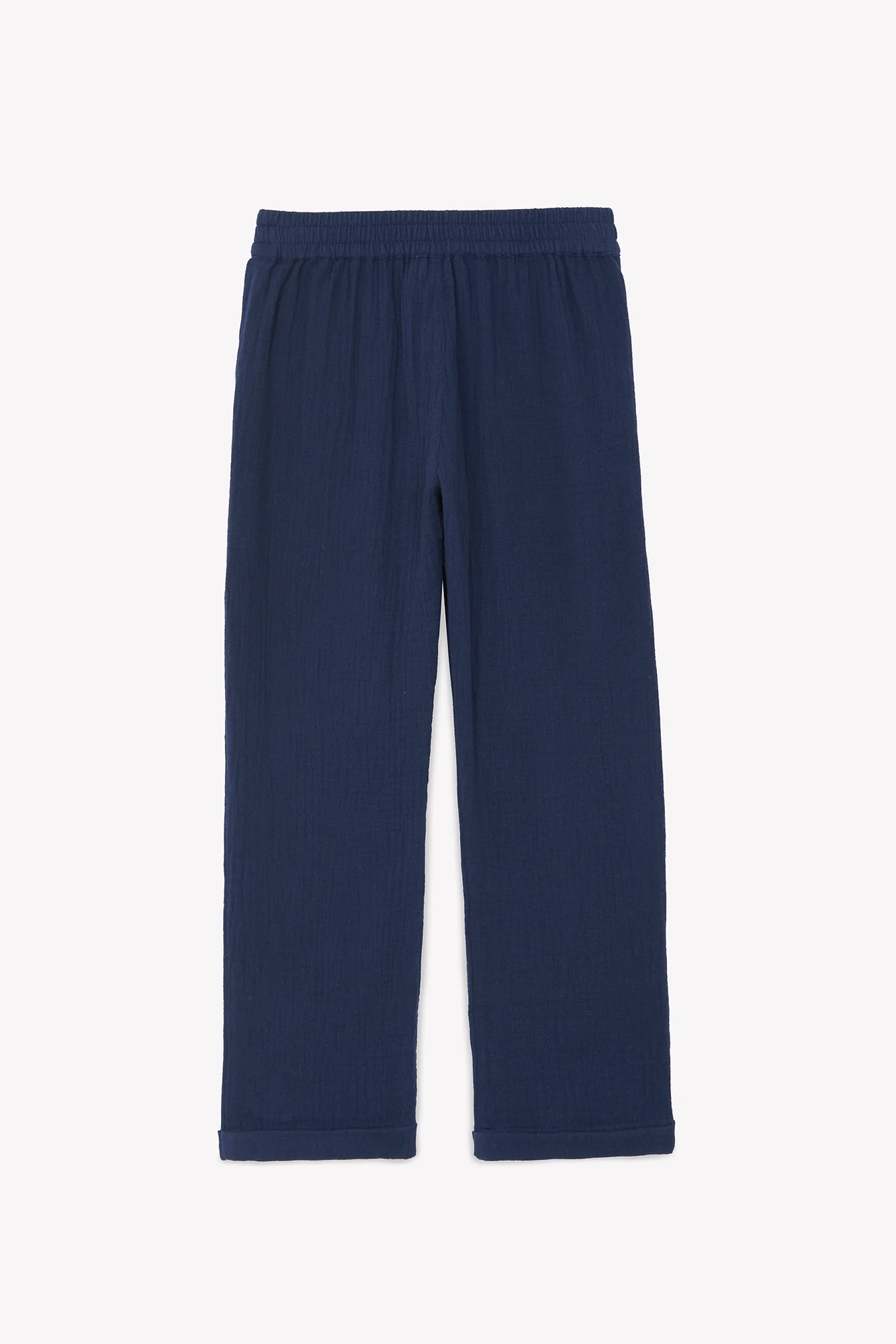 Pantalon - Marine coton - Image 5