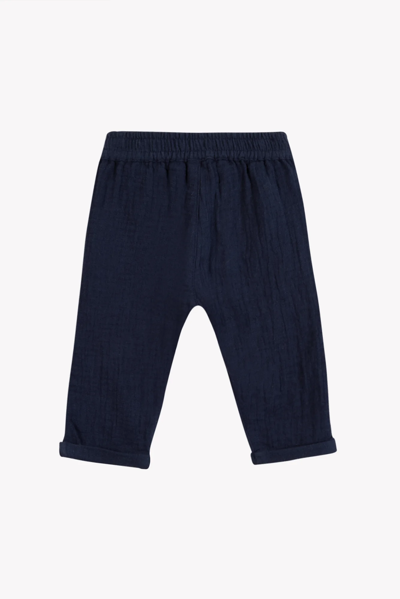 Pantalon - Marine coton - Image 8