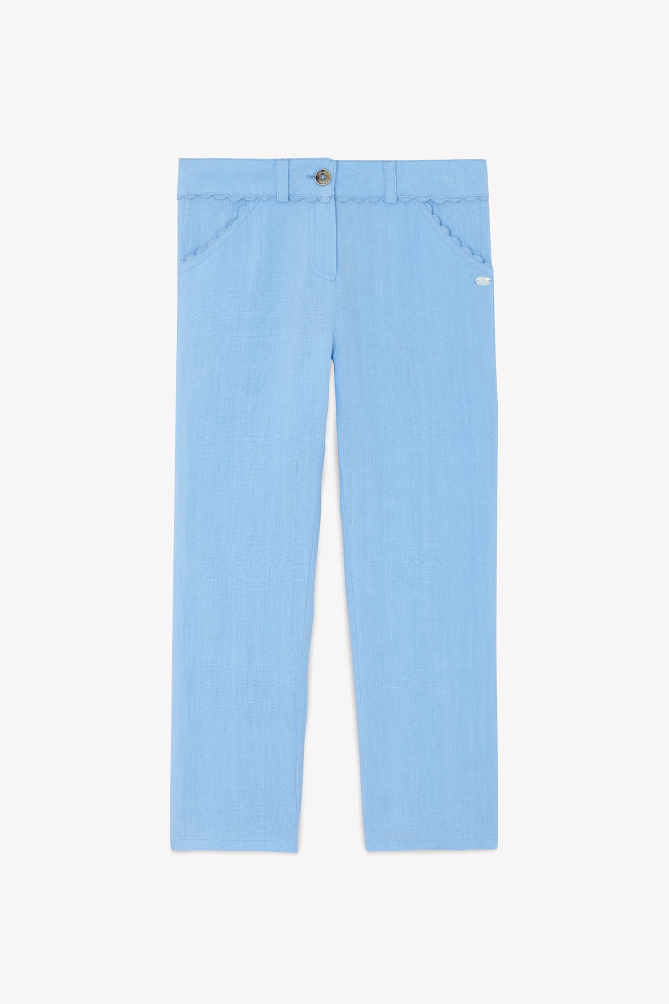 Pantalon - Bleu Lin - Image 4