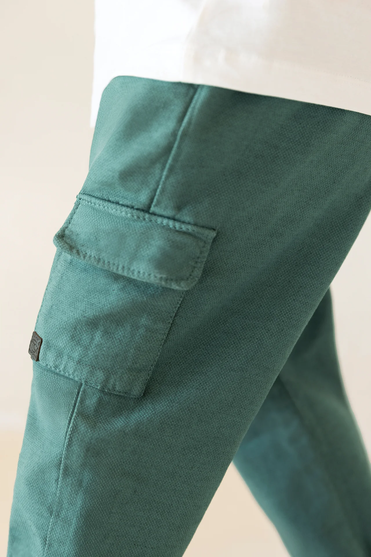 Pantalon - Kaki coton explorateur - Image 4