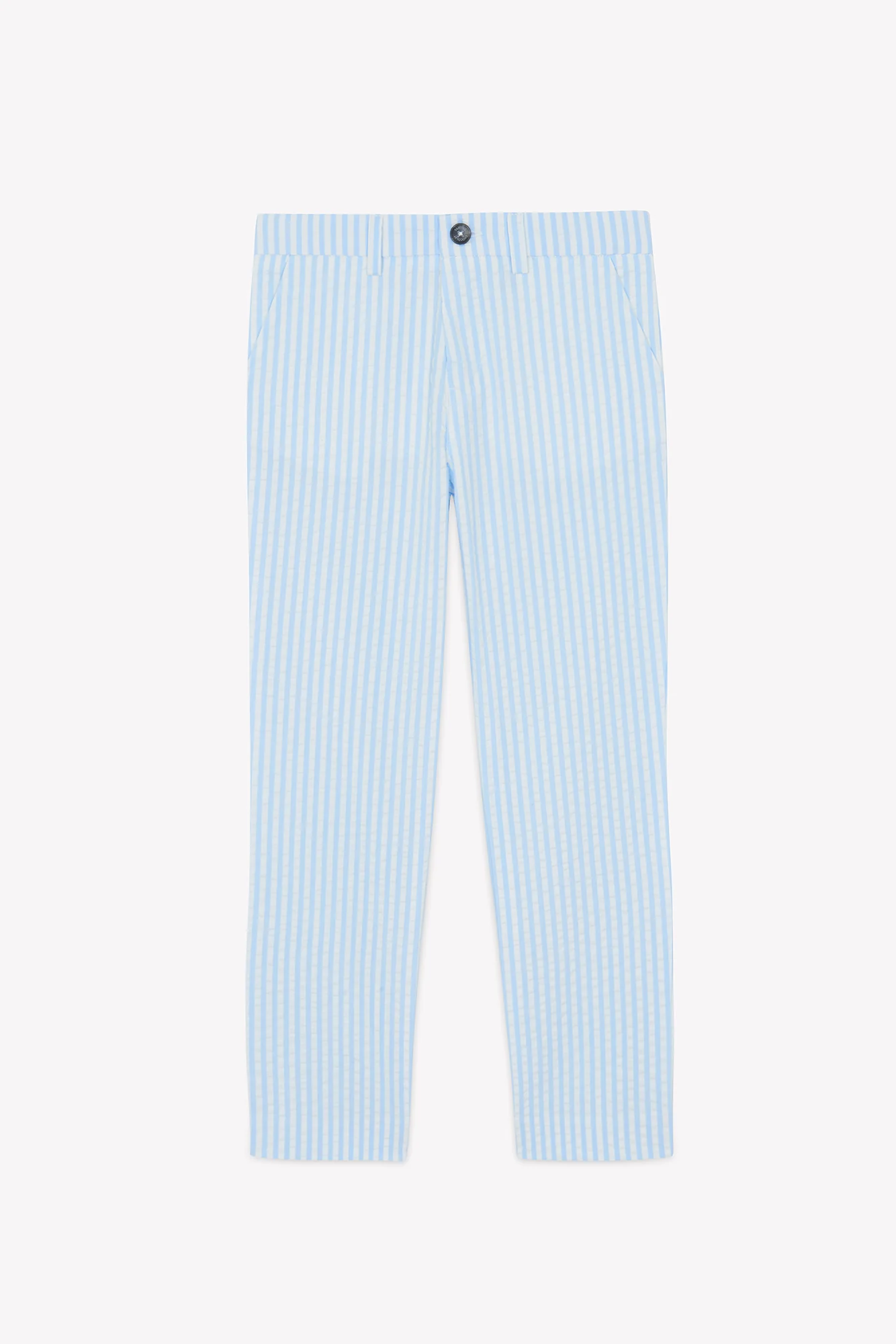 Pantalon - Bleu ciel coton - Image 5