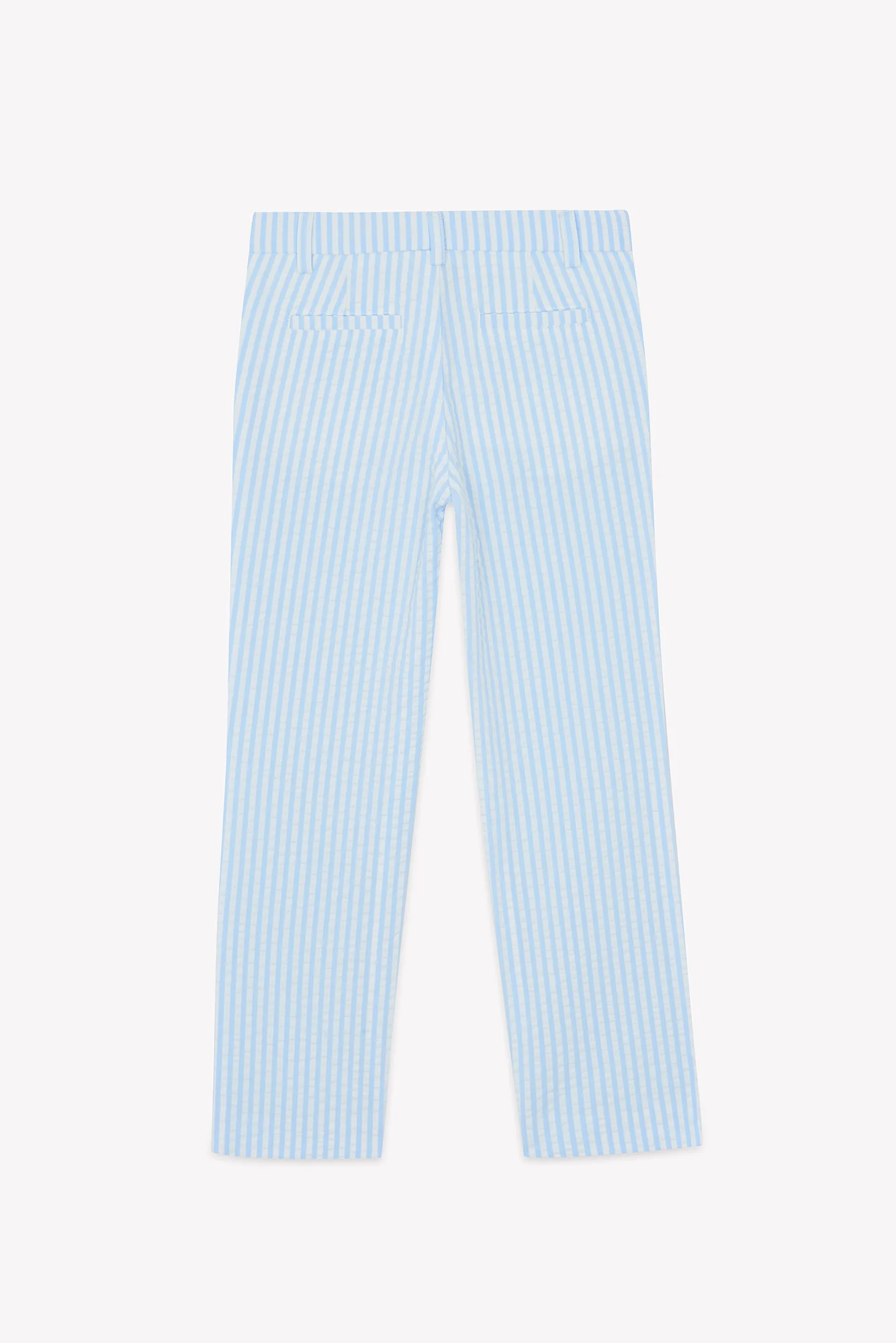 Pantalon - Bleu ciel coton - Image 6