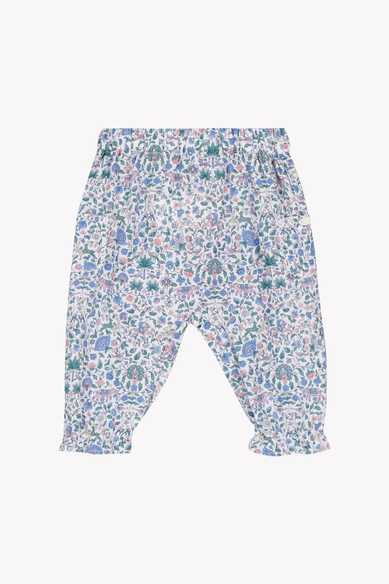 Pantalon - Coton imprimé tissu liberty - Image 4