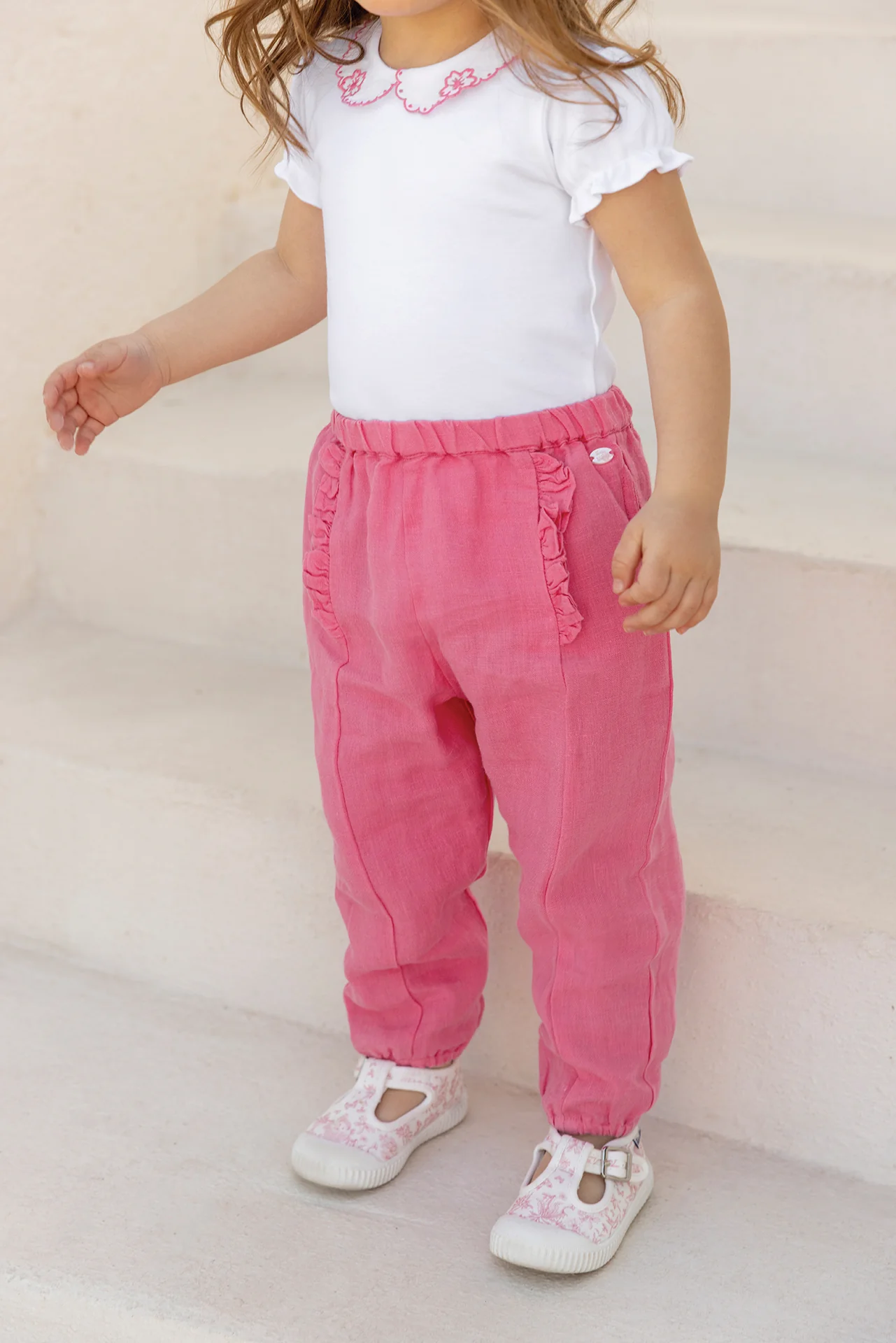 Pantalon - Rose lin