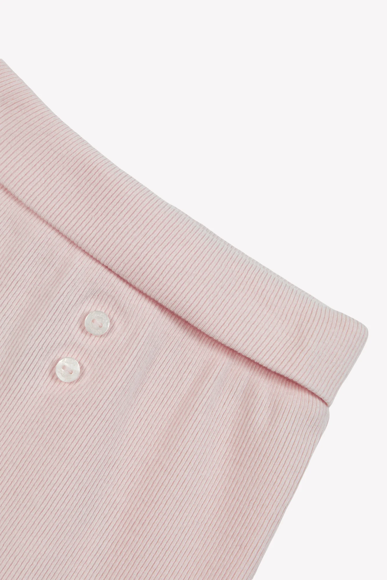 Legging - Rose coton boutons - Image 5