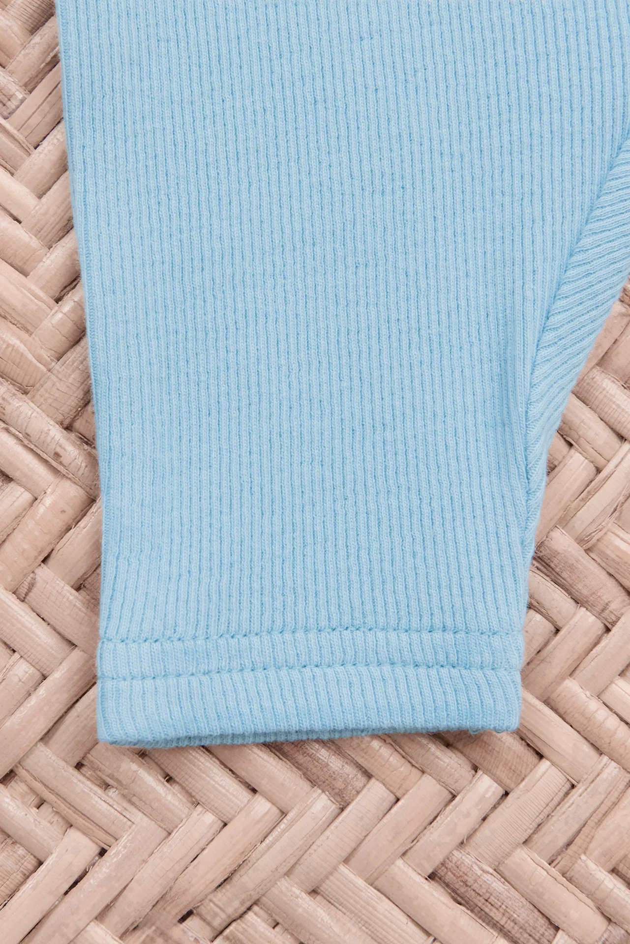 Legging - Bleu horizon coton boutons - Image 3