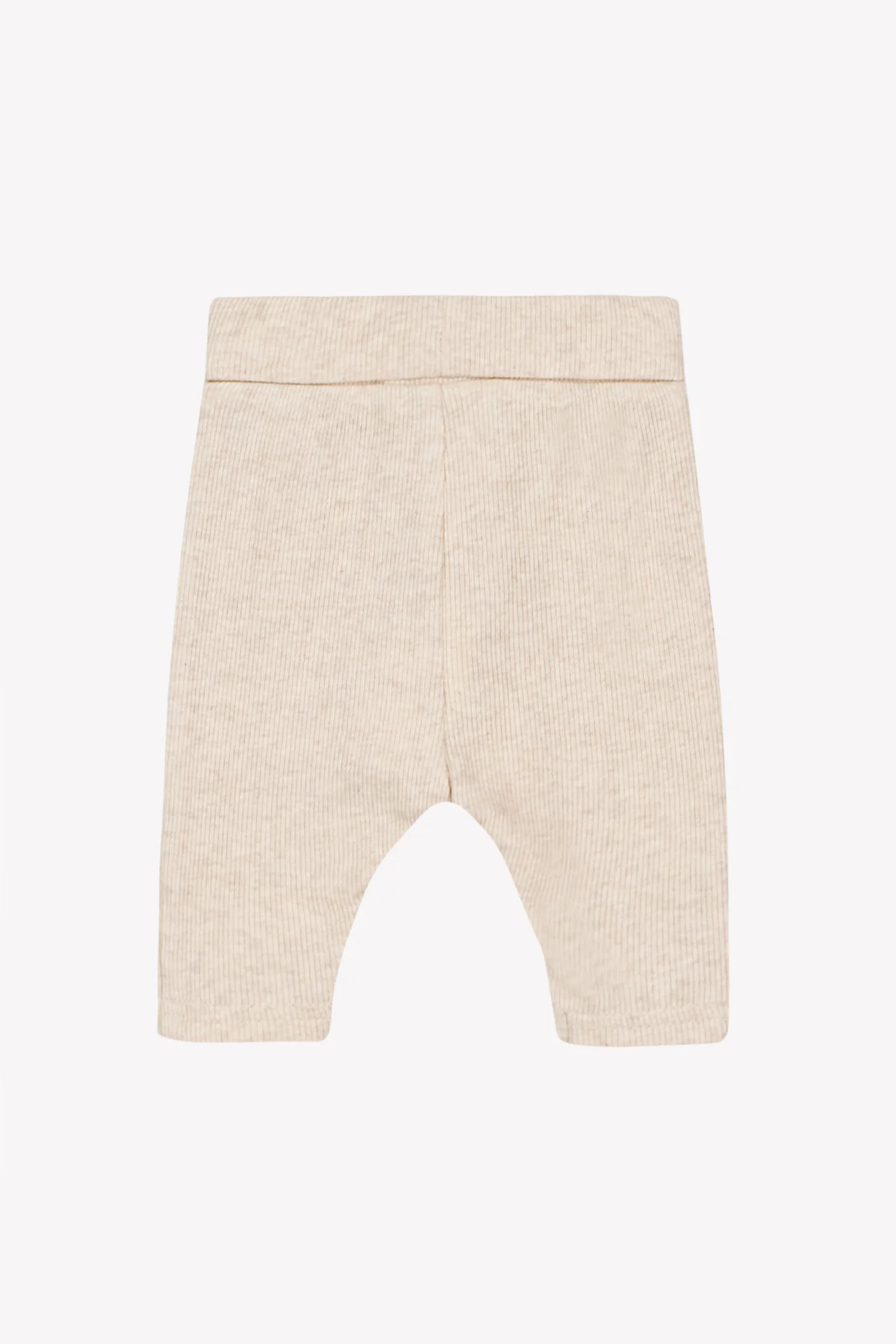 Legging - Beige chiné coton boutons - Image 4