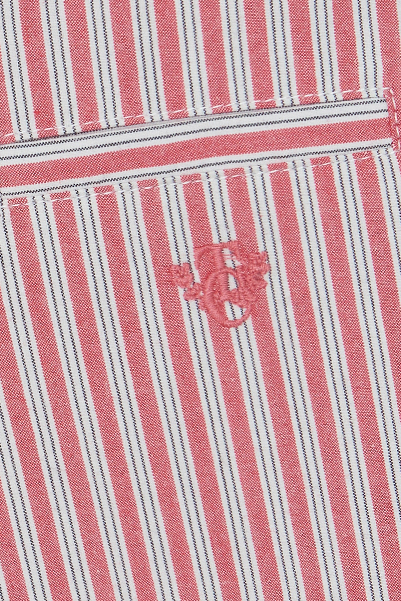 Short - Rouge coton - Image 7