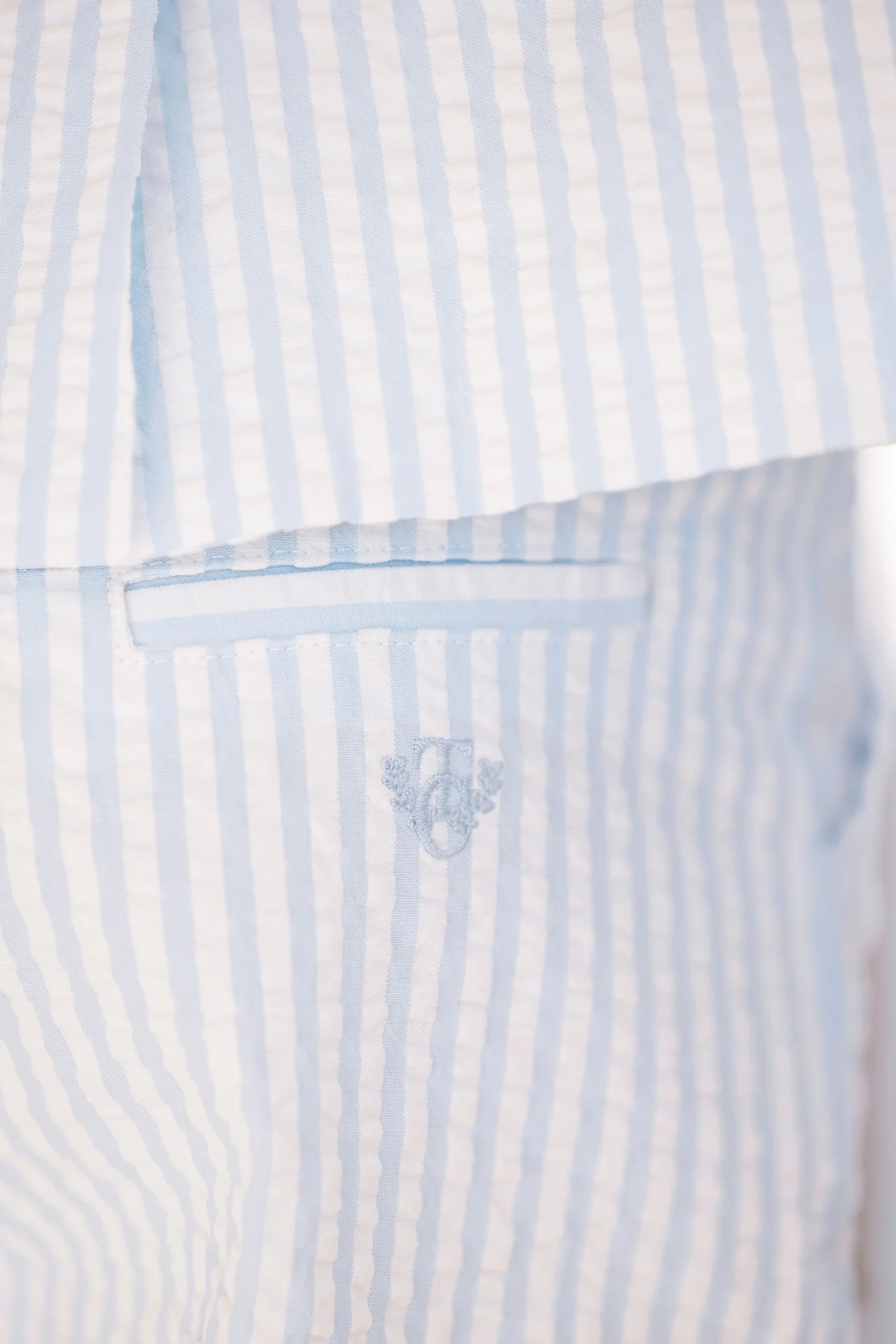 Short - Bleu nuage coton - Image 3