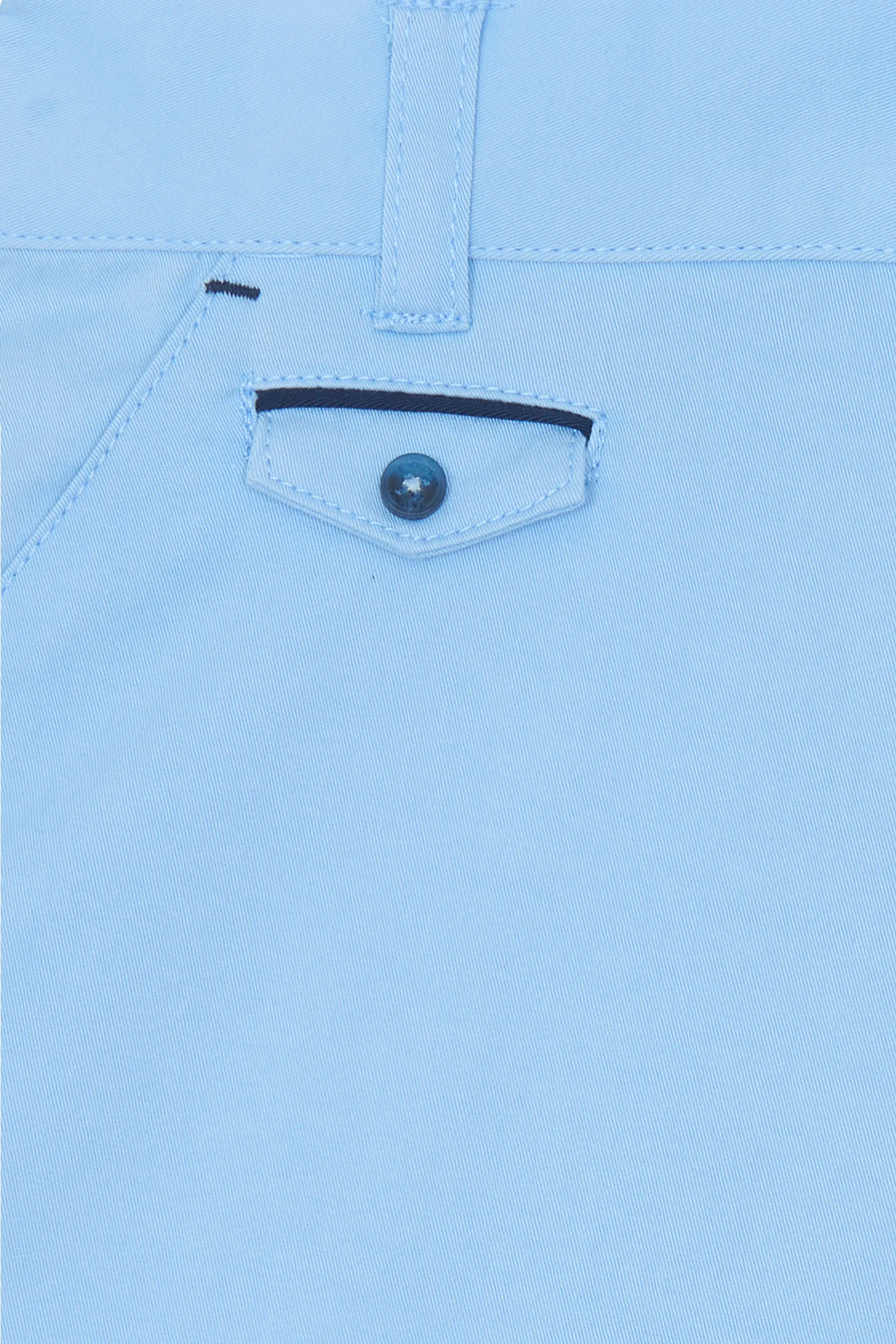 Short - Bleu nuage coton cérémonie - Image 6