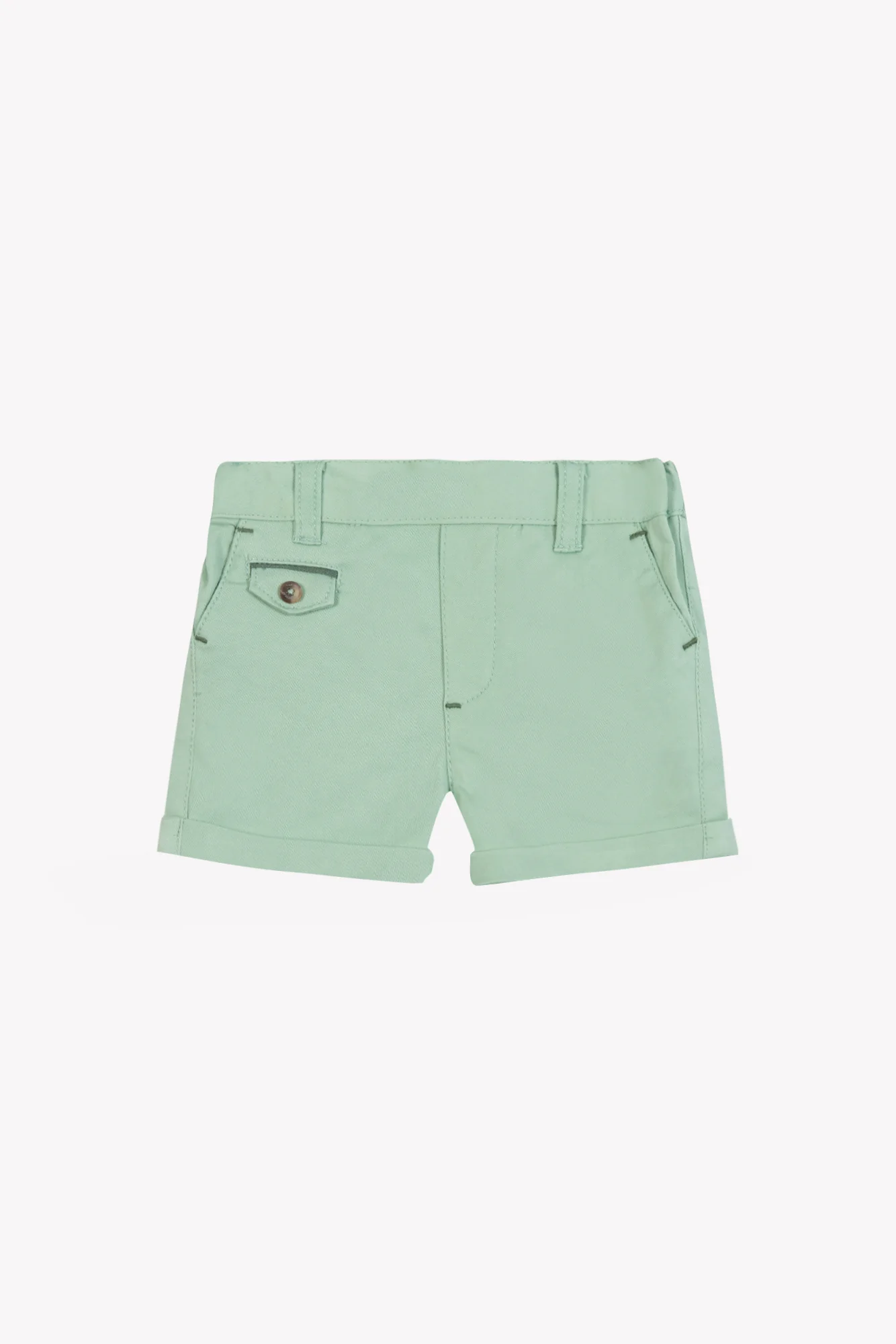 Short - Sauge coton - Image 5