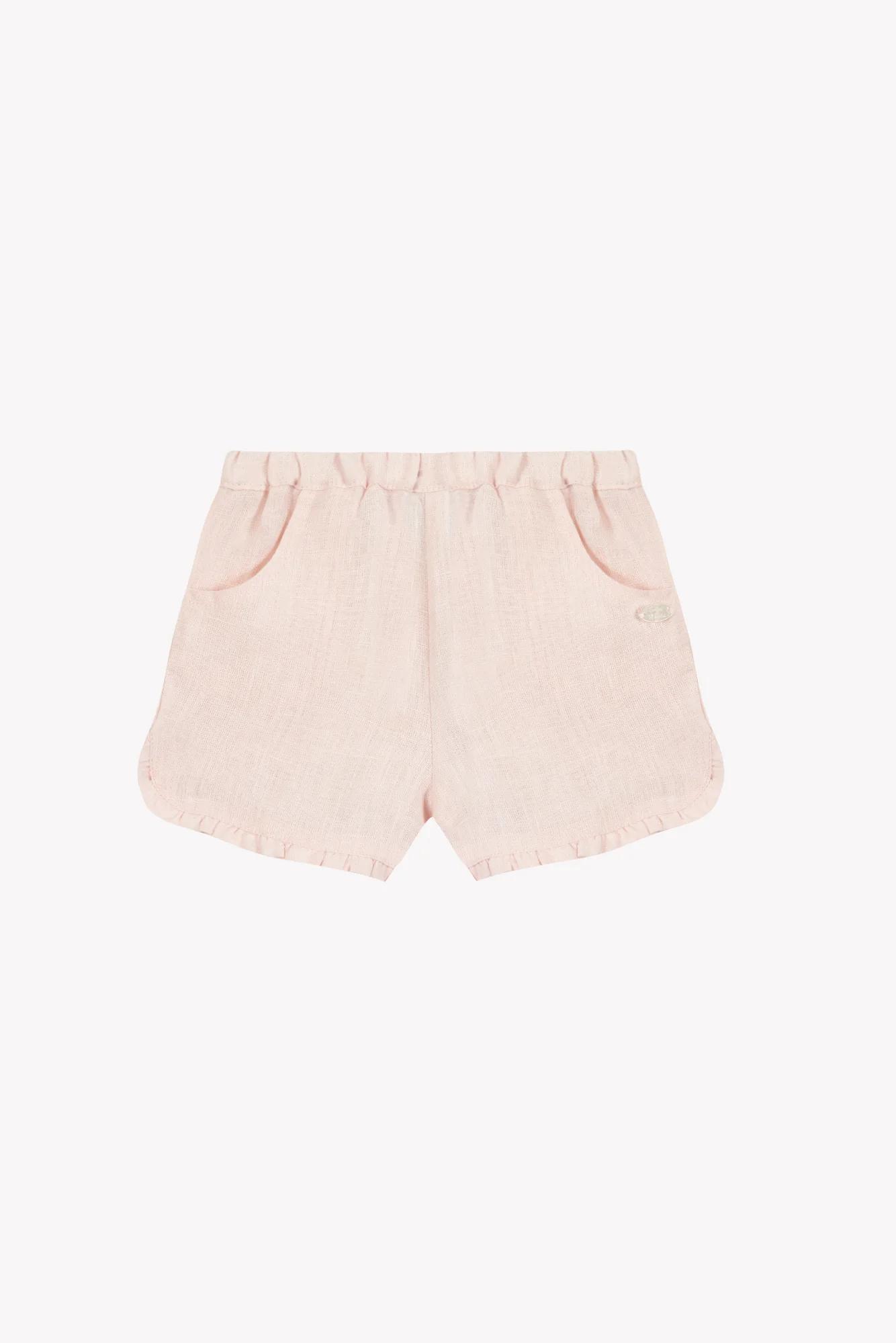 Short - Rose pâle lin - Image 4