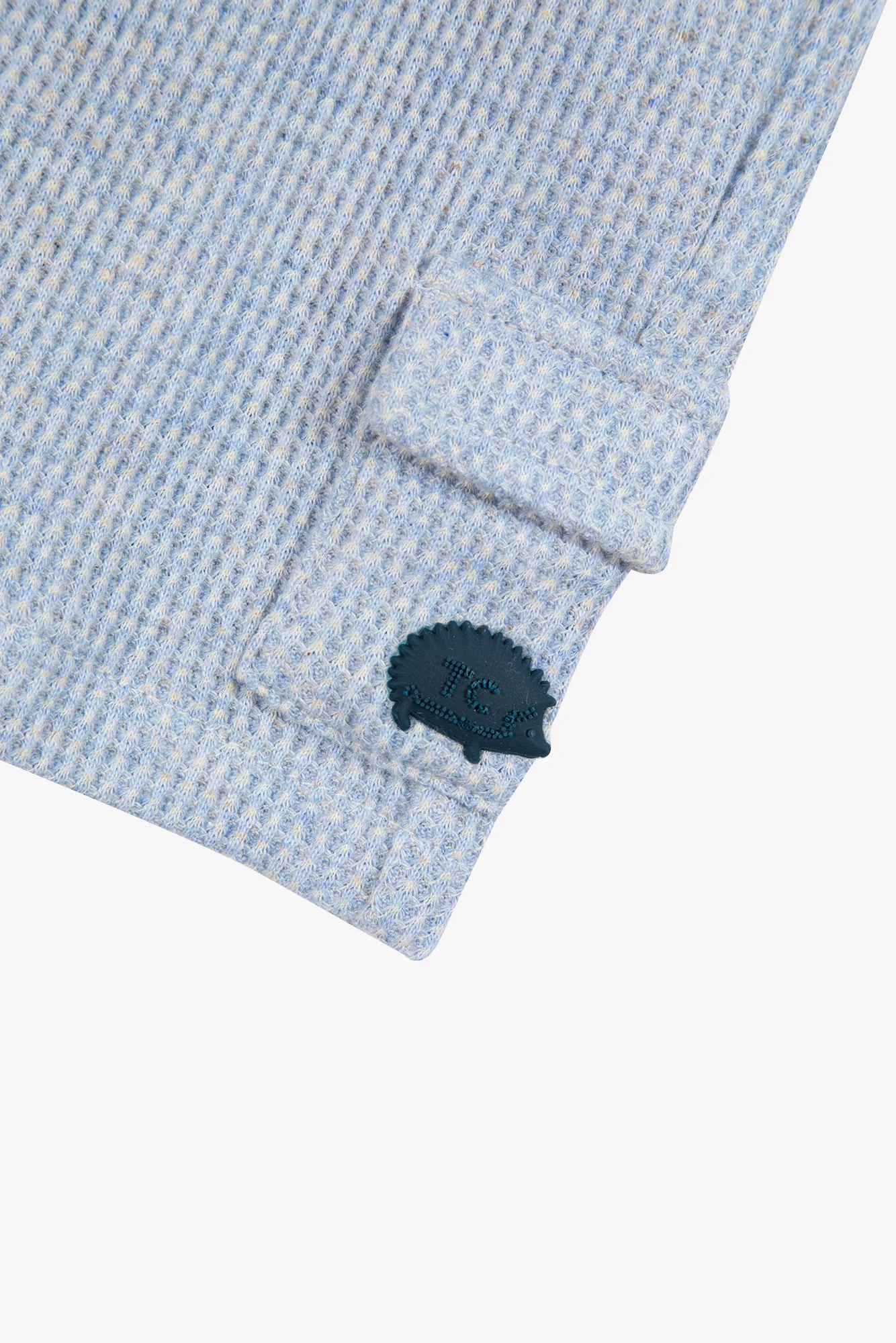 Short - Bleu nuage coton hérisson - Image 8