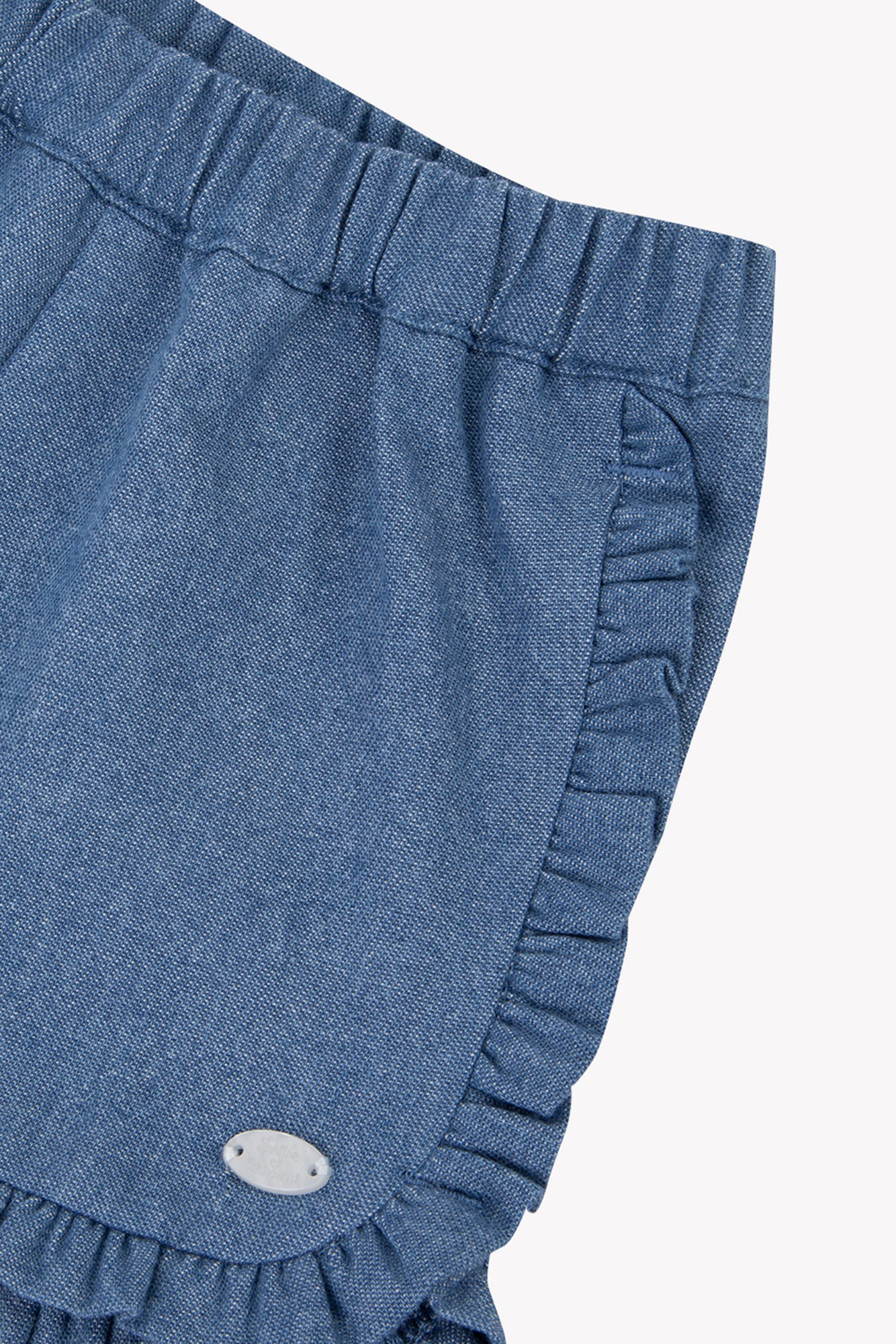 Short - Bleu coton - Image 5