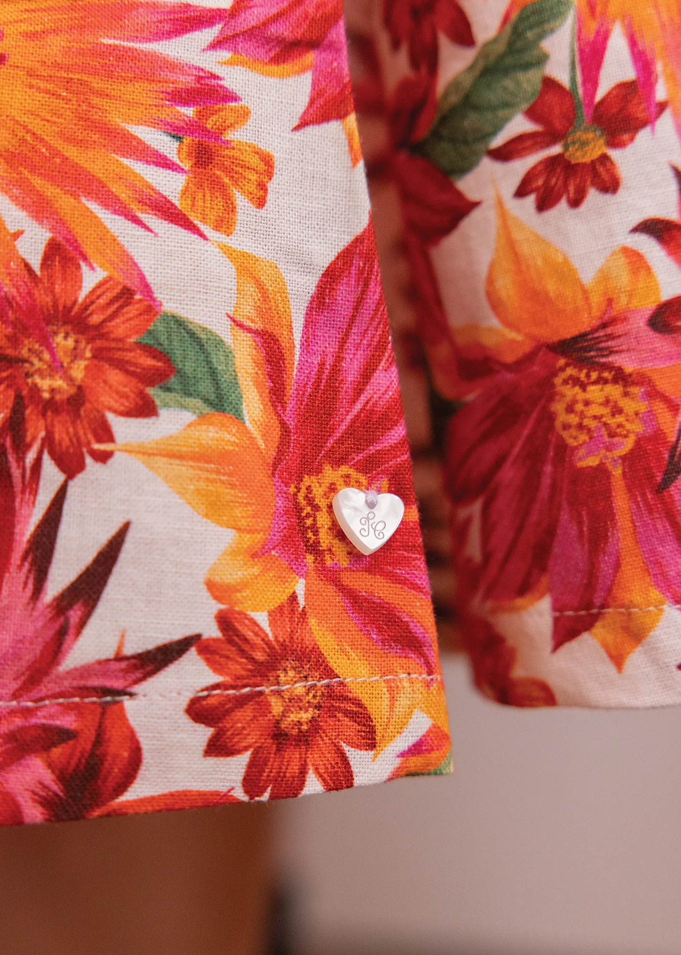 Jupe Femme - Coton imprimé fleuri - Image 4