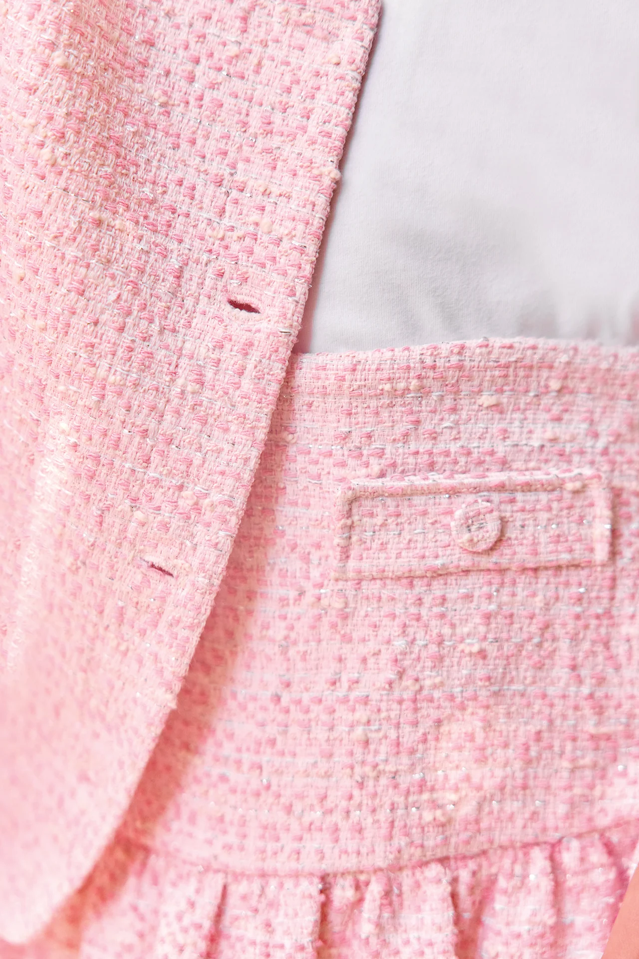 Jupe - Rose tweed - Image 3