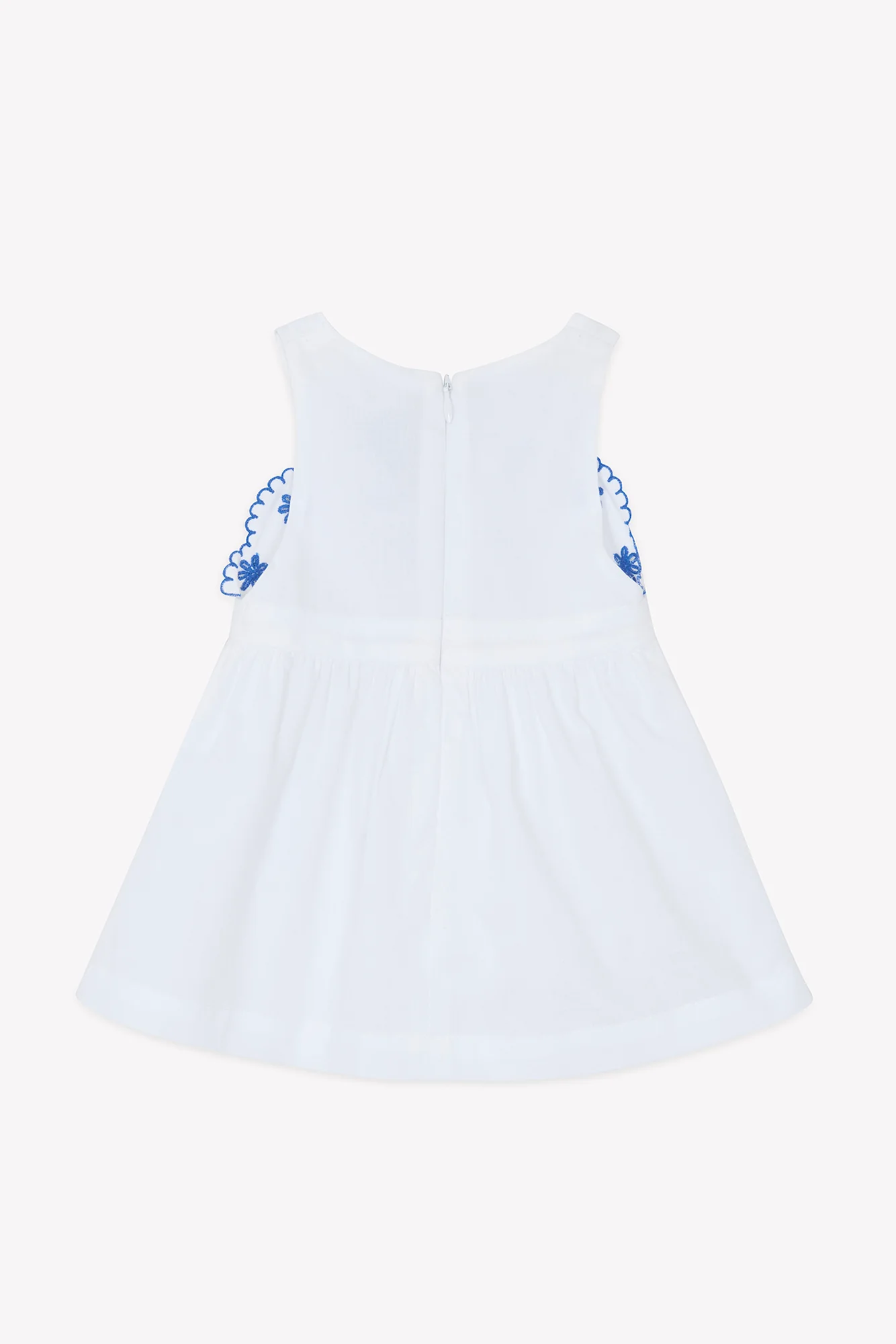 Robe - Blanc coton broderie - Image 6