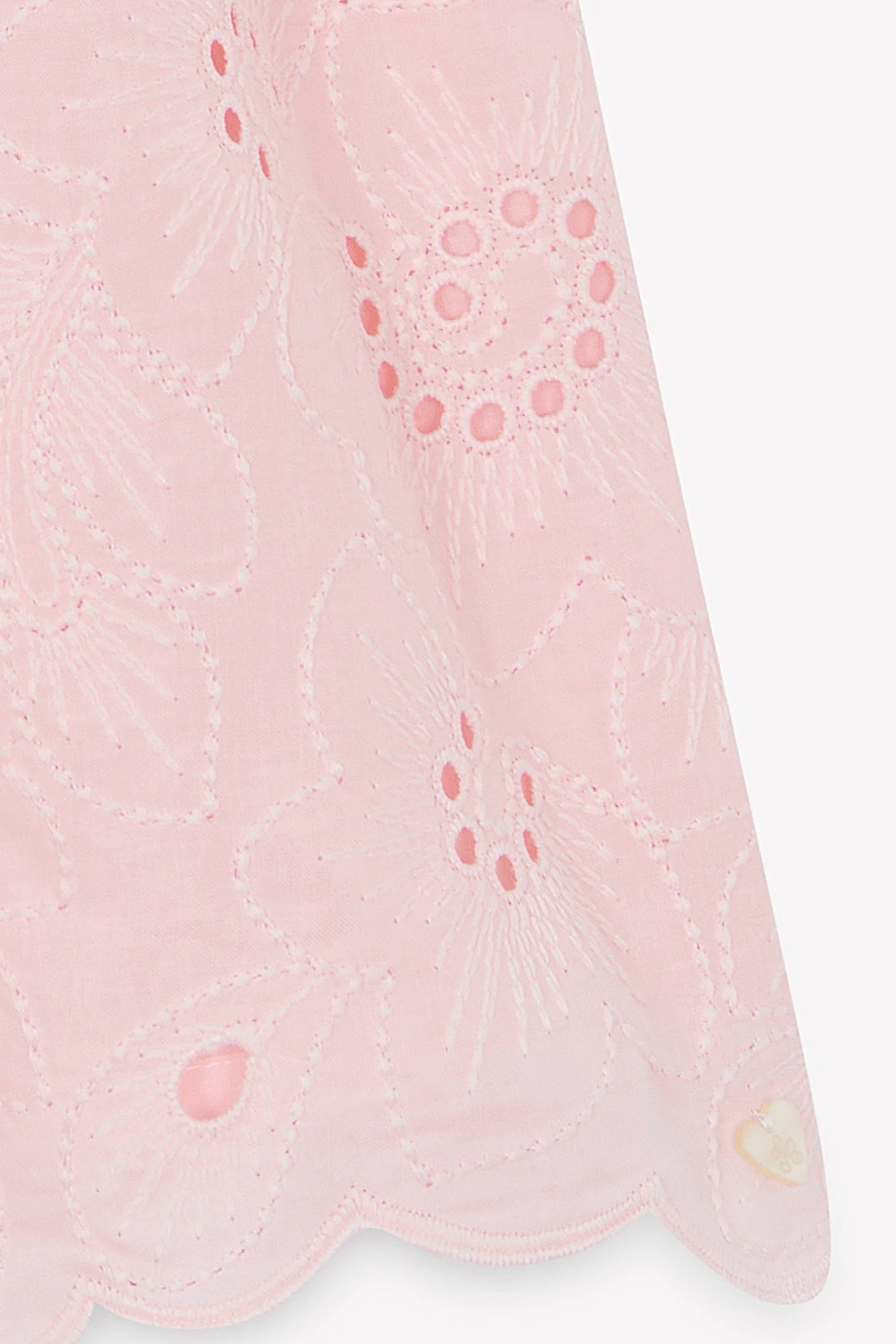 Robe - Rose broderie anglaise - Image 8