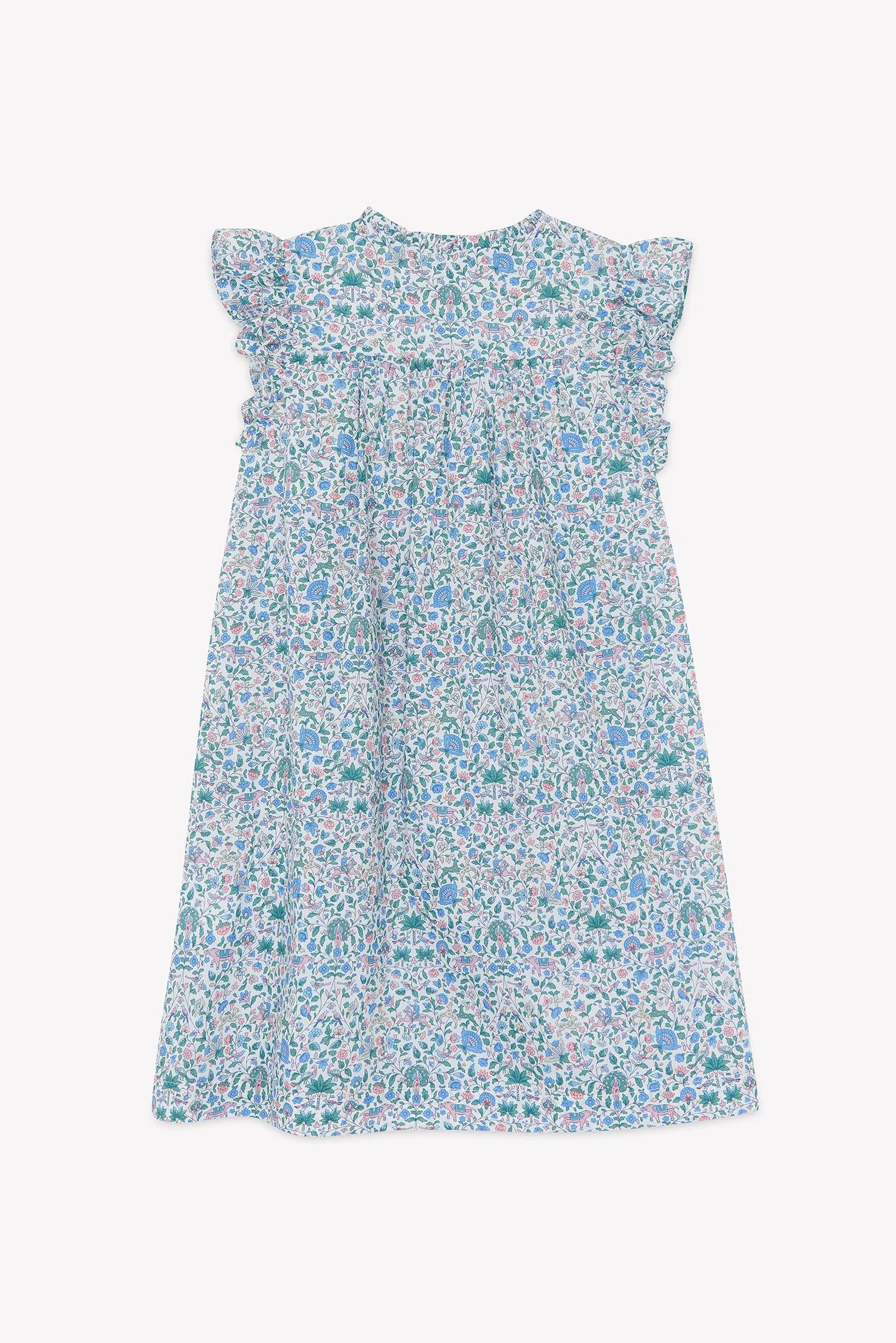 Robe - Coton imprimé tissu liberty - Image 6