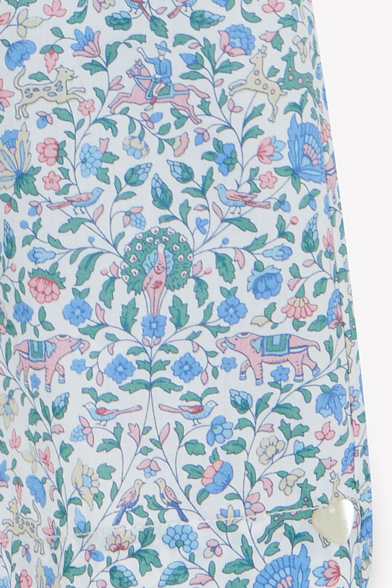 Robe - Coton imprimé tissu liberty - Image 7