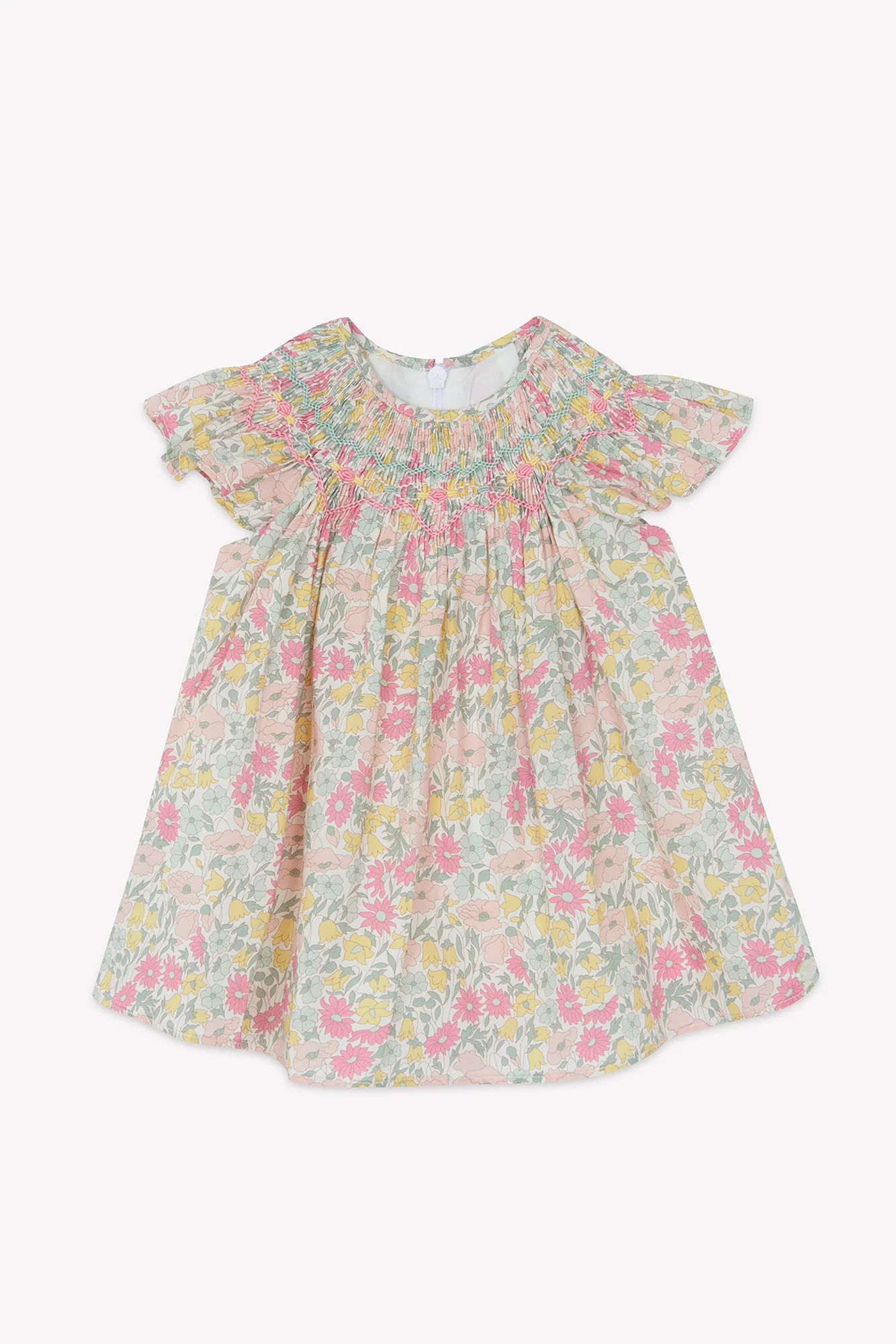 Robe - Citrus coton imprimé tissu liberty - Image 6