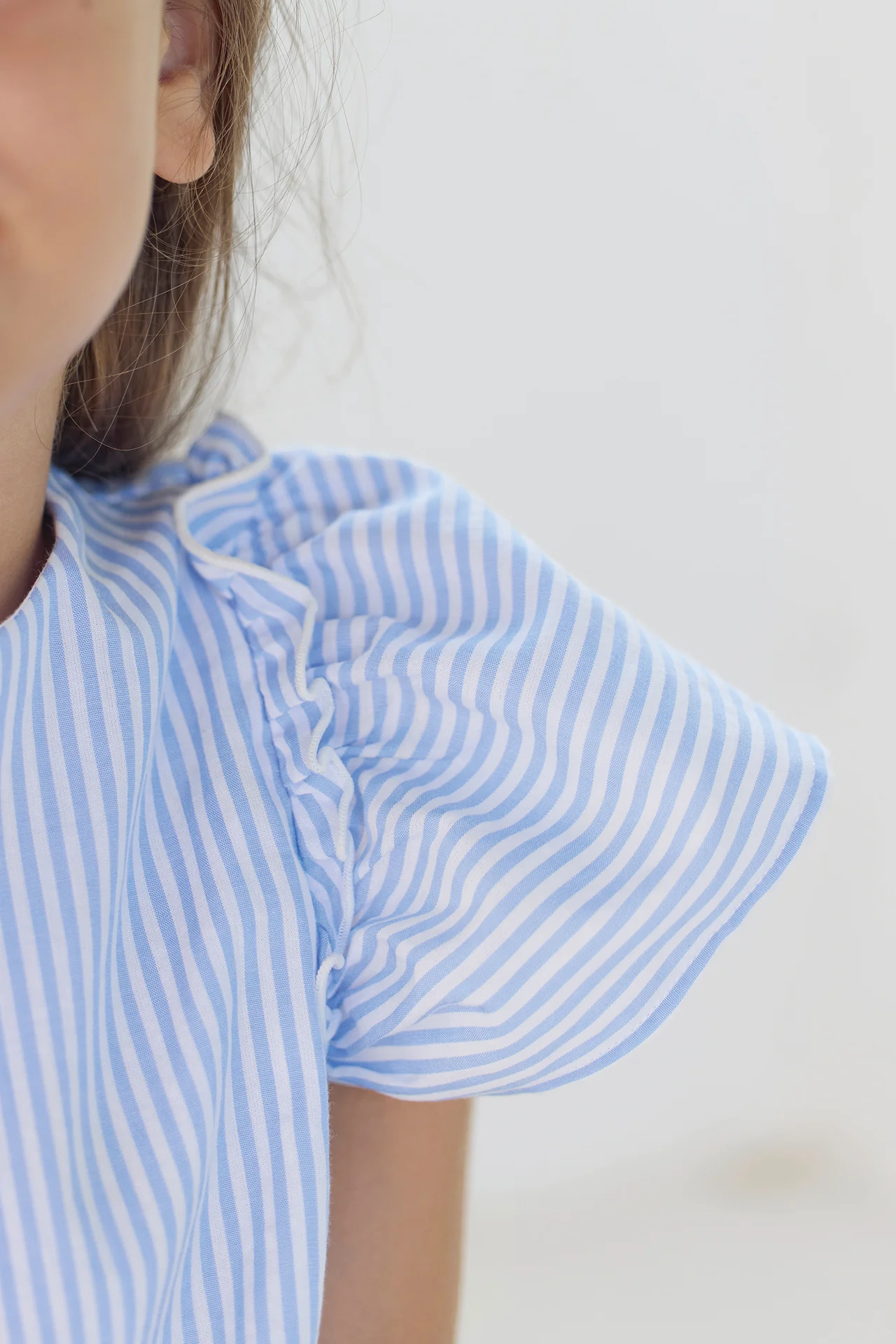 Robe - Bleuet rayures - Image 2