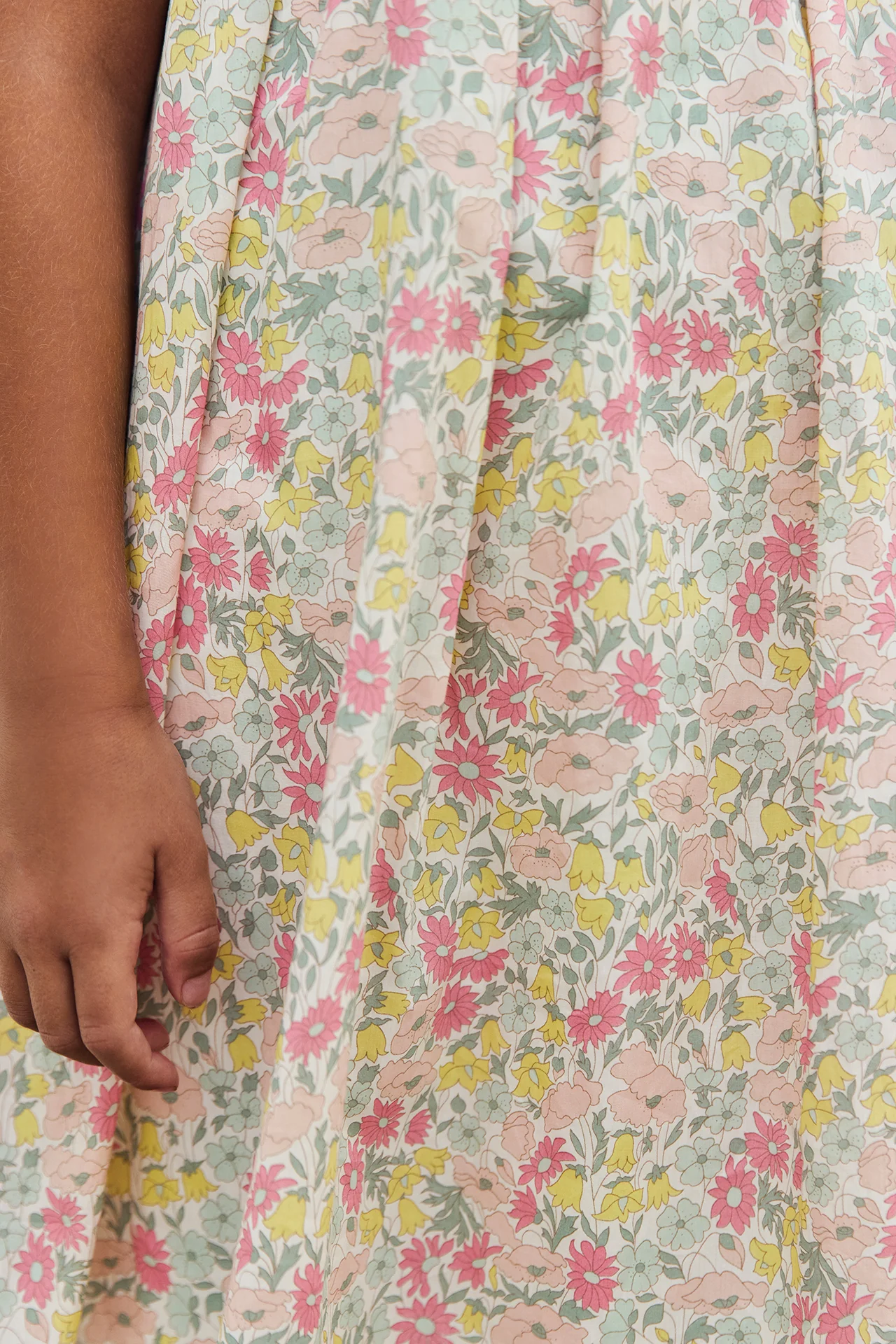 Robe - Citrus imprimé tissu liberty - Image 4