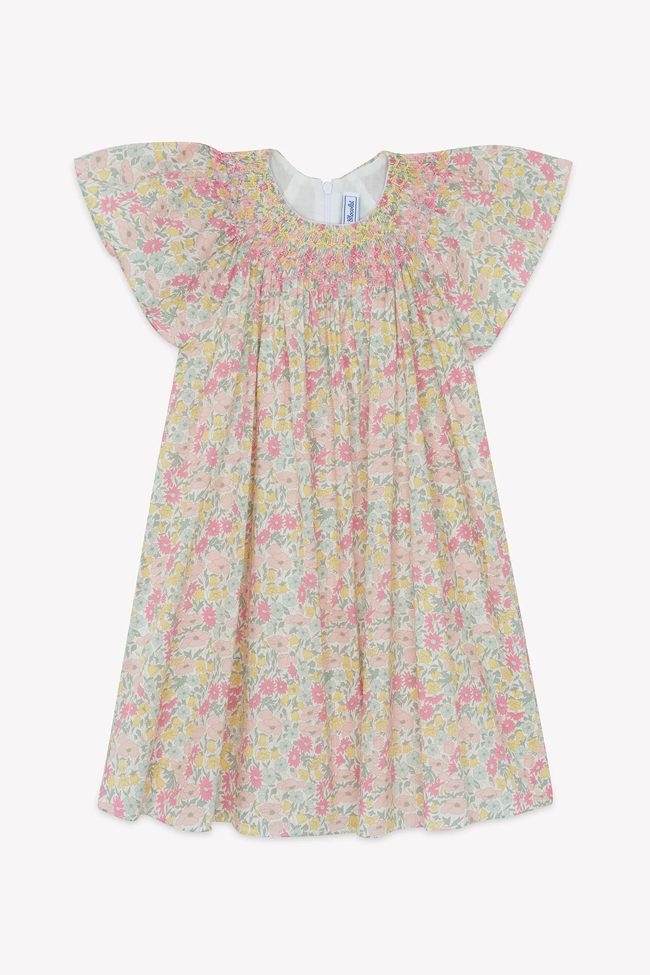 Robe - Citrus imprimé tissu liberty - Image 5