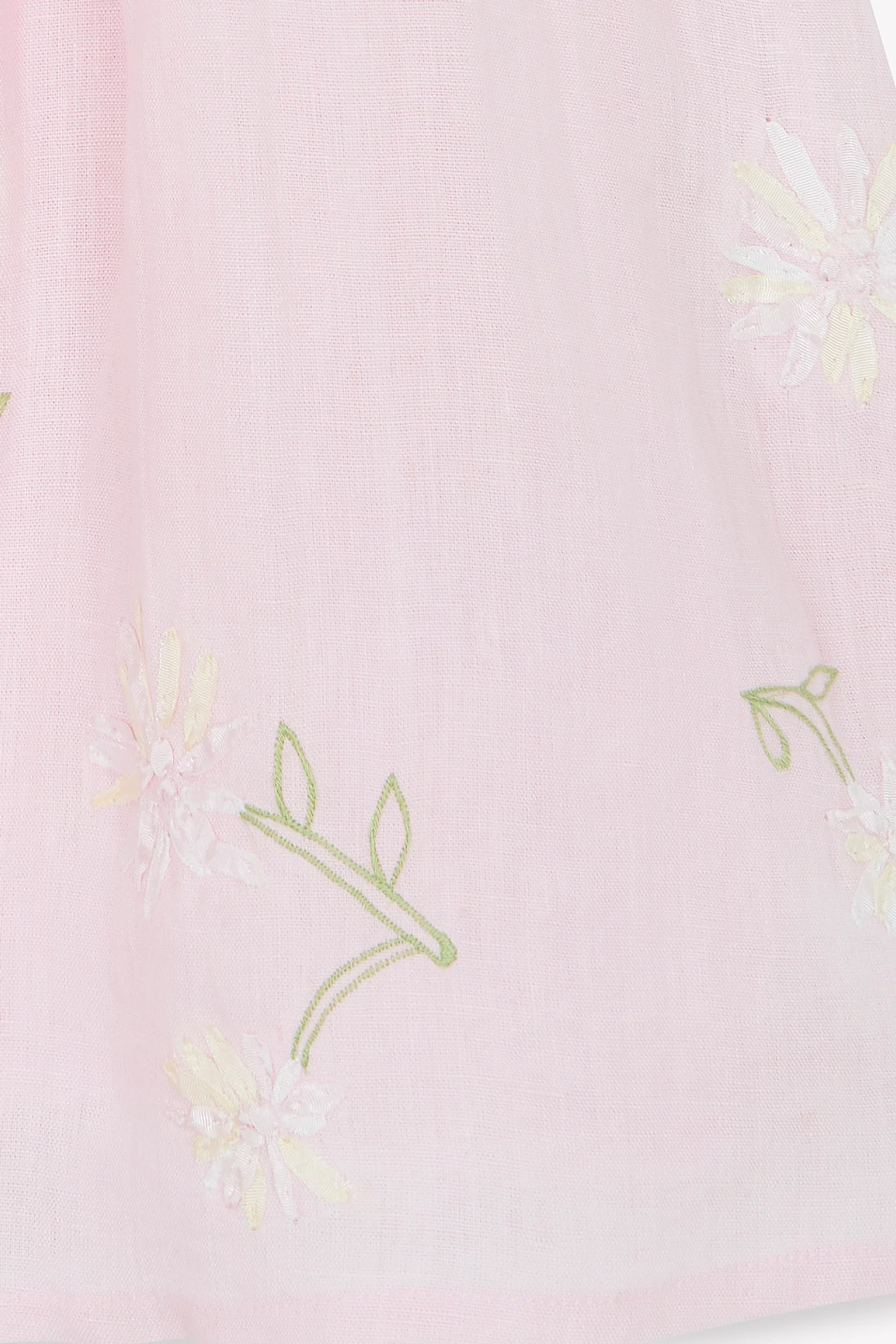 Robe - Rose broderie ruban - Image 6