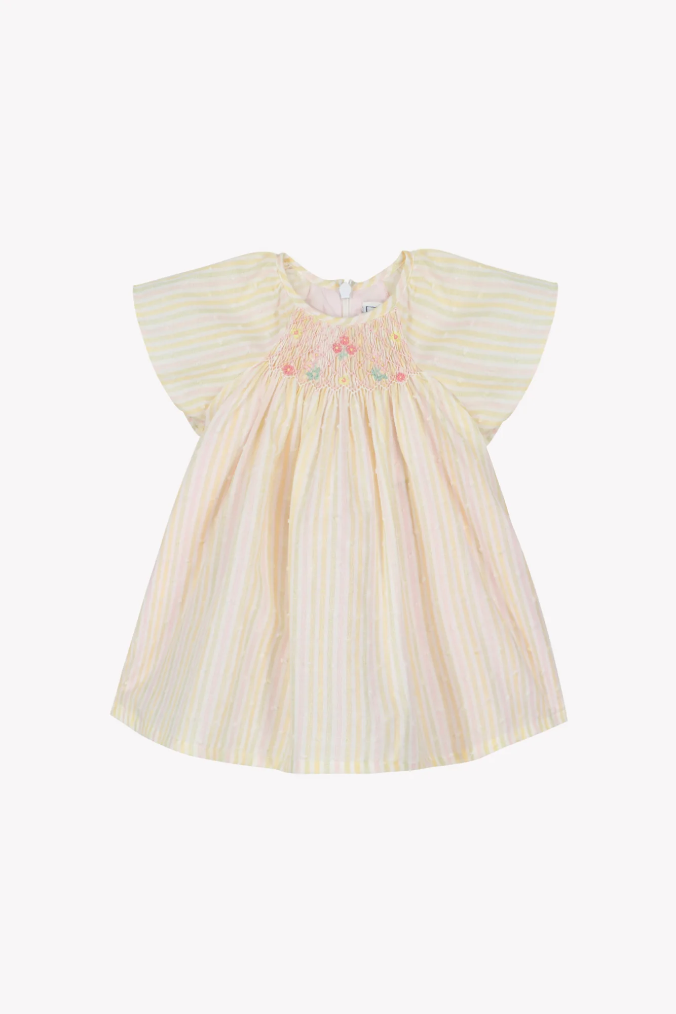 Robe - Coton plumetis rayures - Image 5