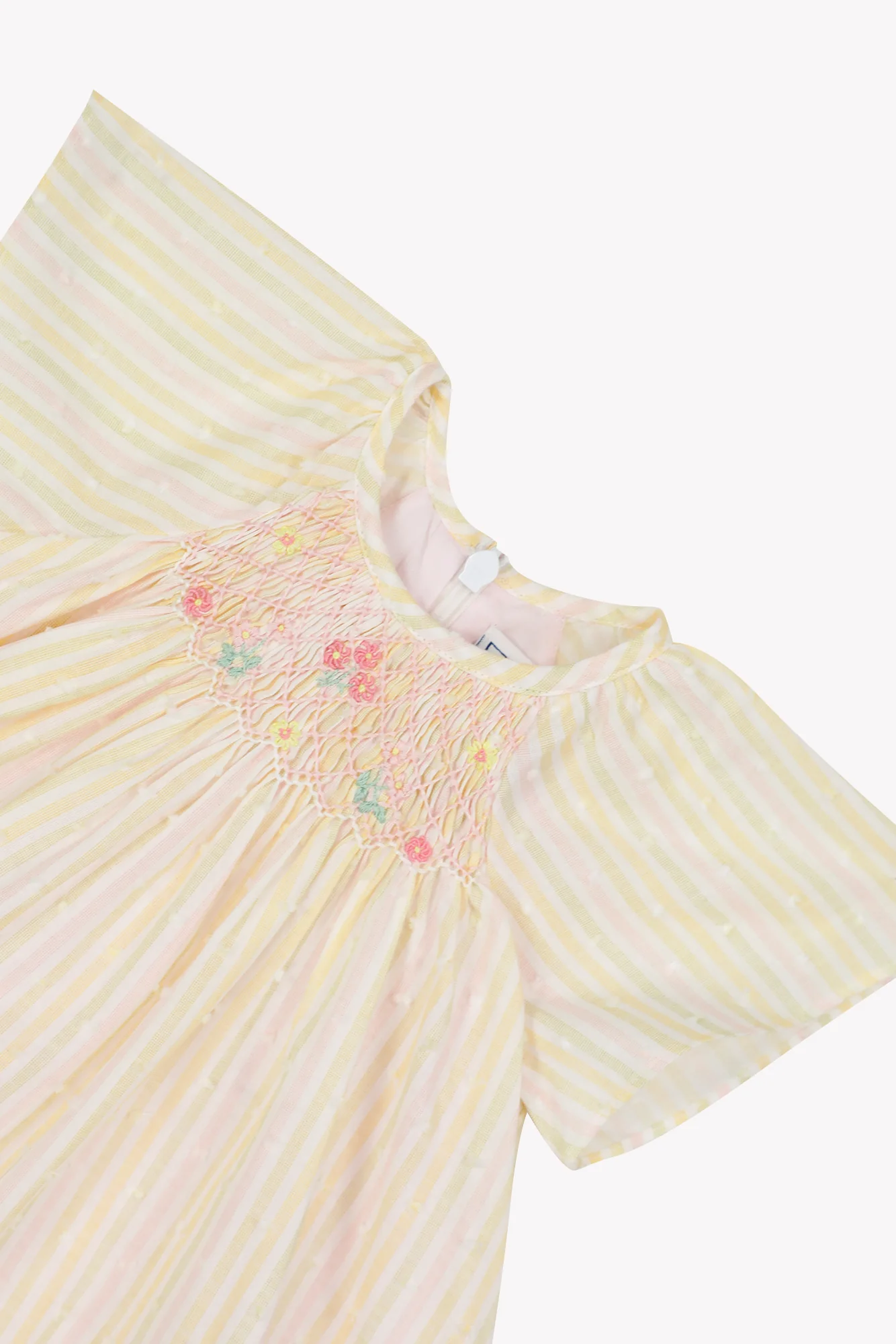 Robe - Coton plumetis rayures - Image 7