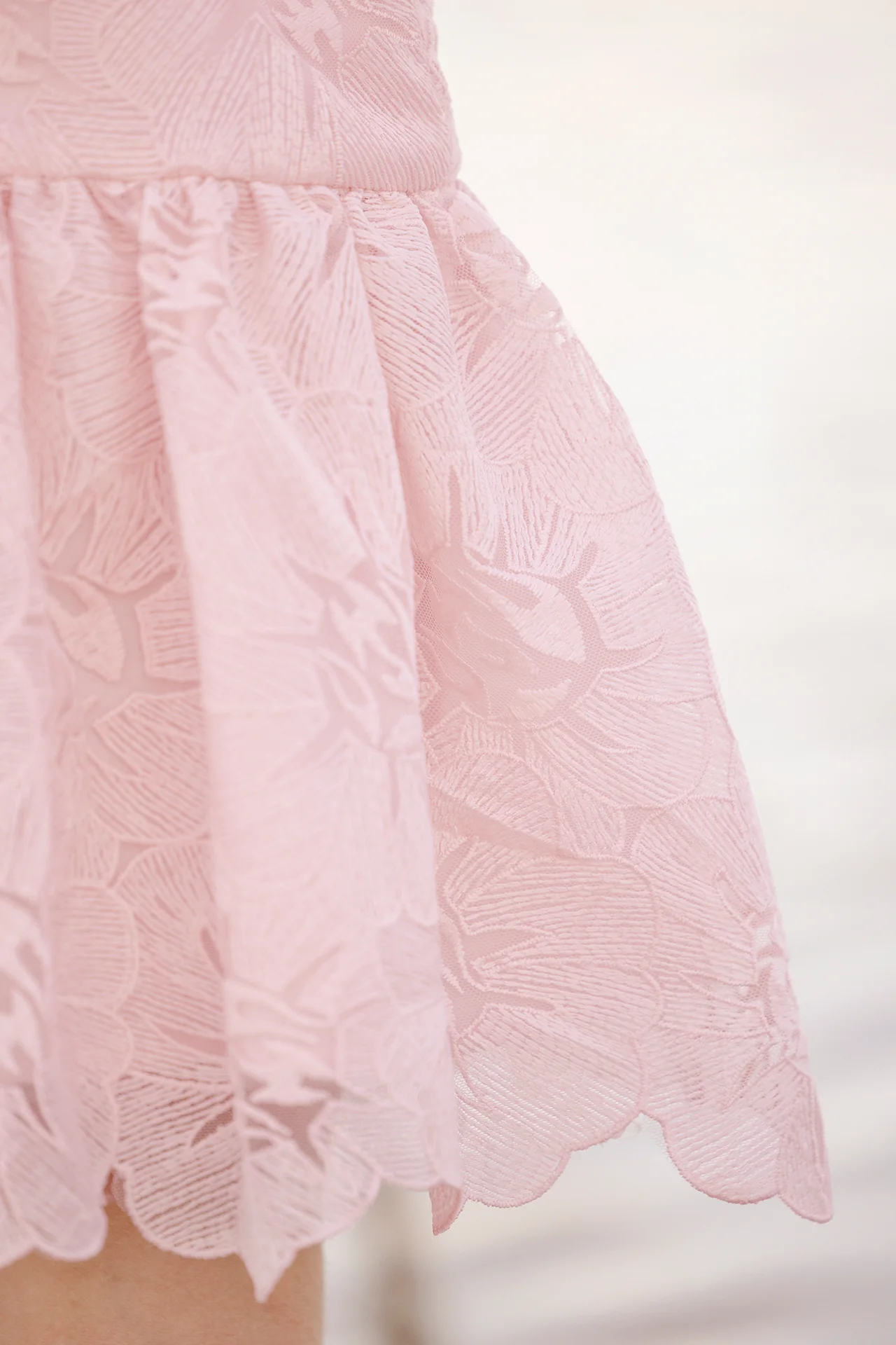 Robe - Rose pâle cérémonie - Image 4