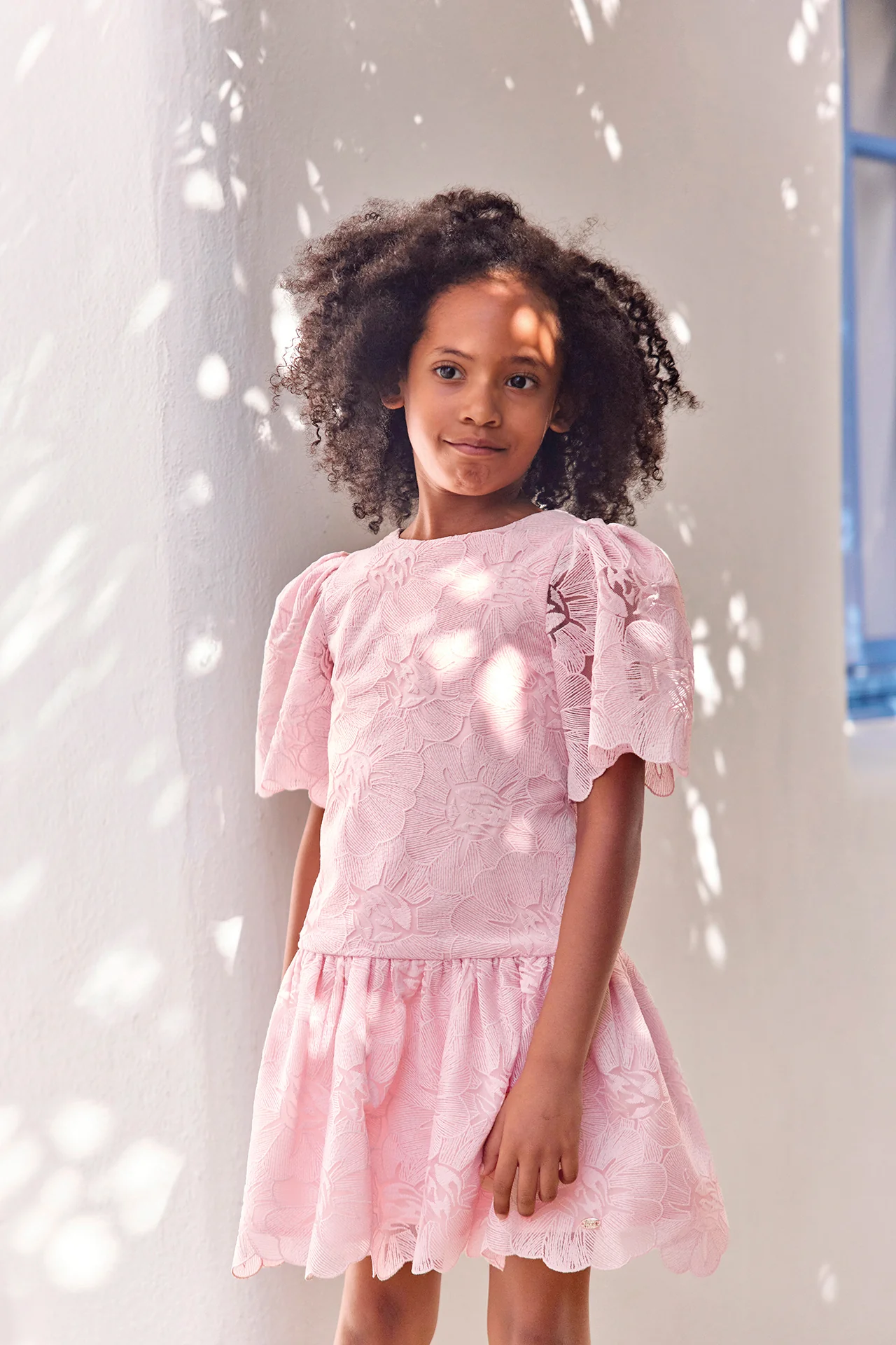 Robe - Rose pâle cérémonie - Image 6