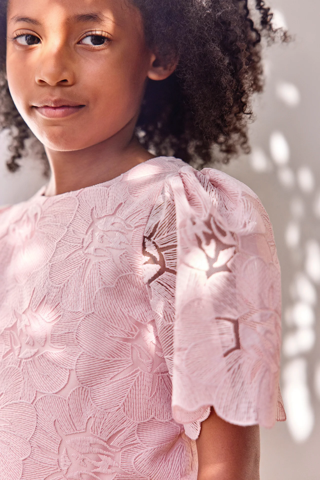 Robe - Rose pâle cérémonie - Image 7