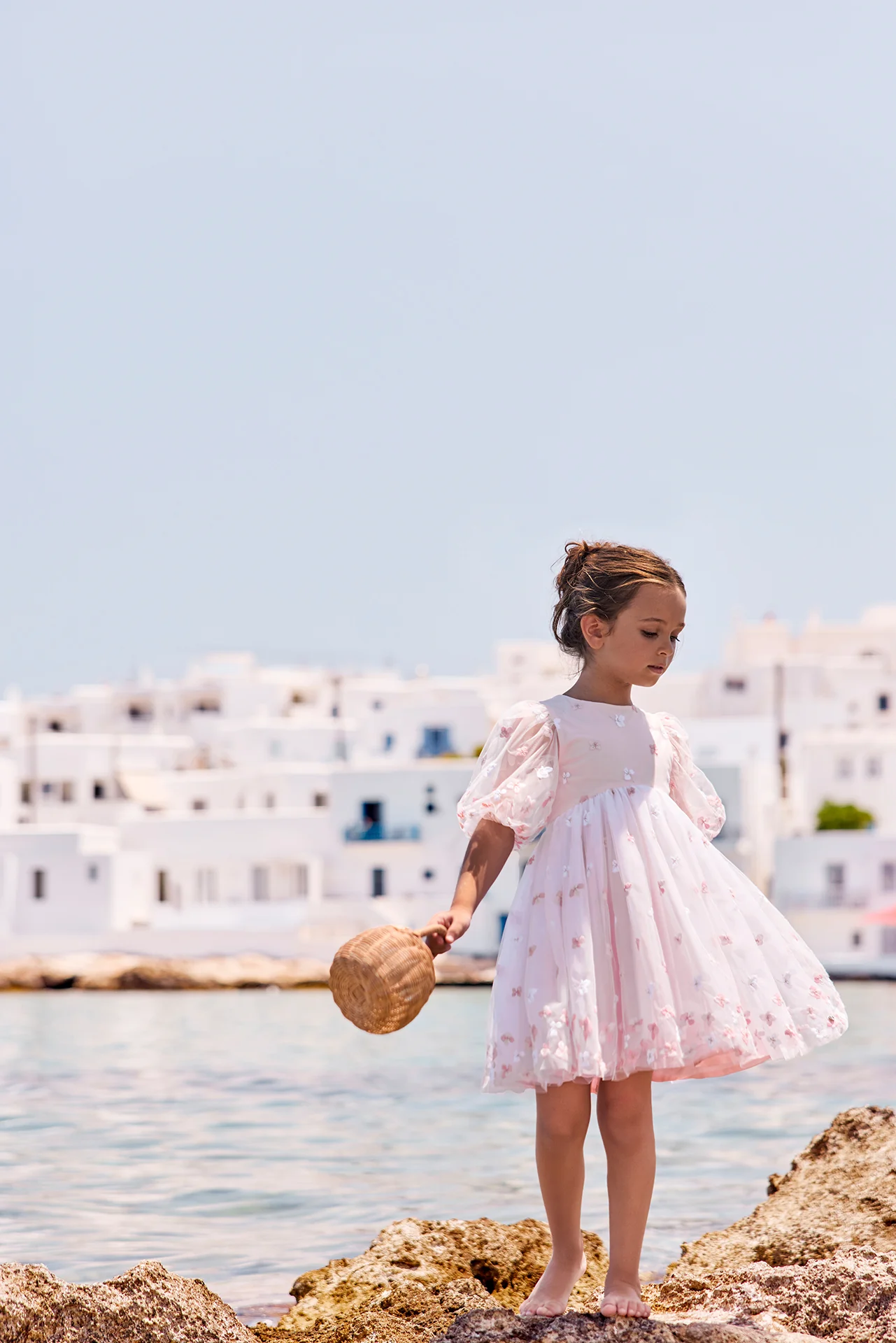 Robe - Rose tulle cérémonie