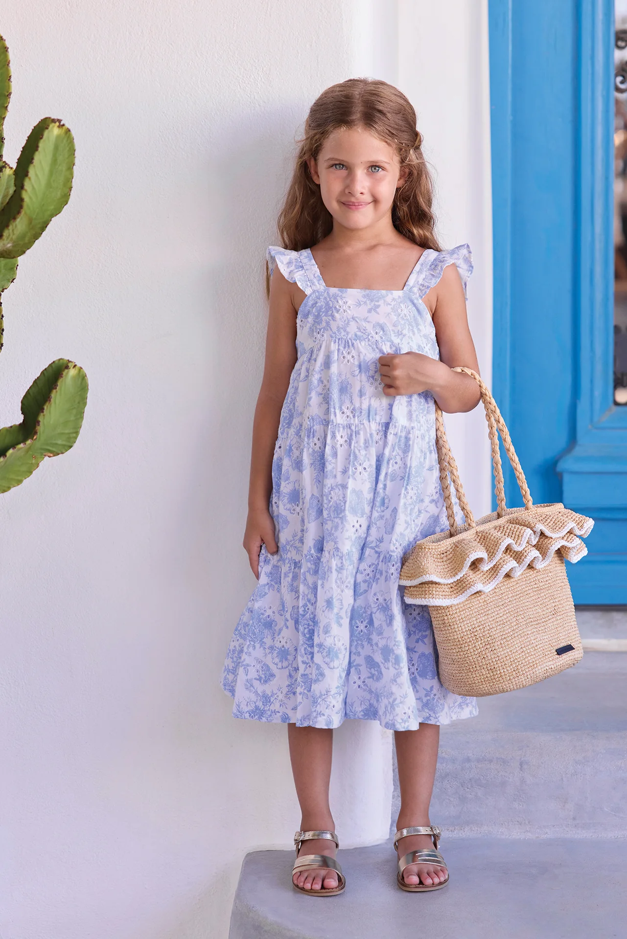Robe - Coton motif floral