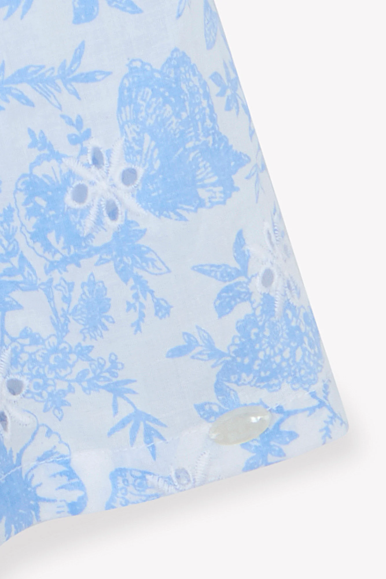 Robe - Coton motif floral - Image 7