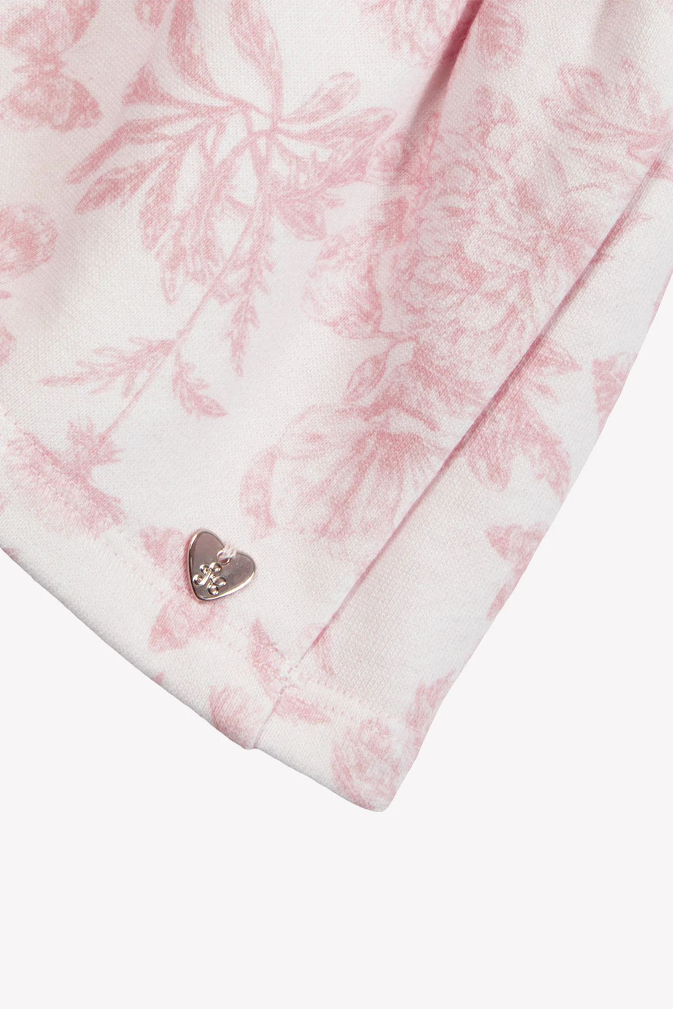 Robe - Rose coton imprimé inspiration Toile de Jouy - Image 6