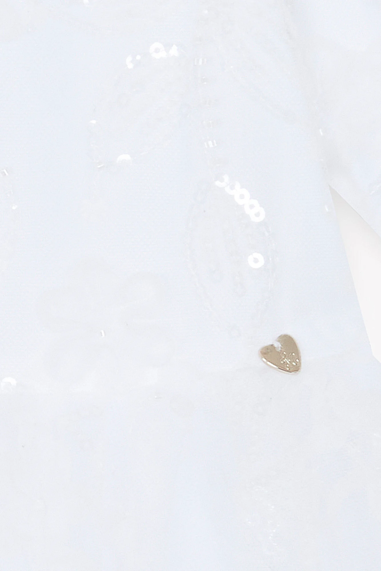 Robe - Blanc sequin cérémonie - Image 12