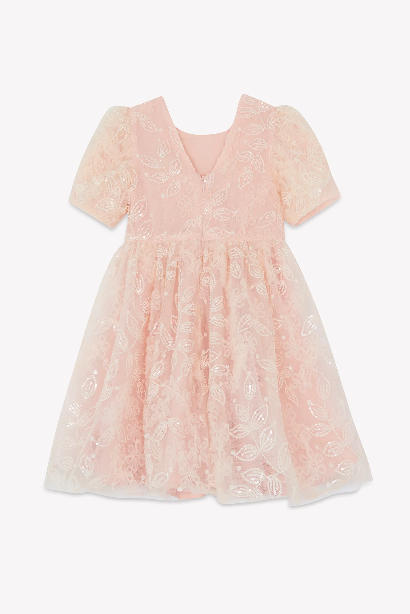 Robe - Rose sequin cérémonie - Image 10
