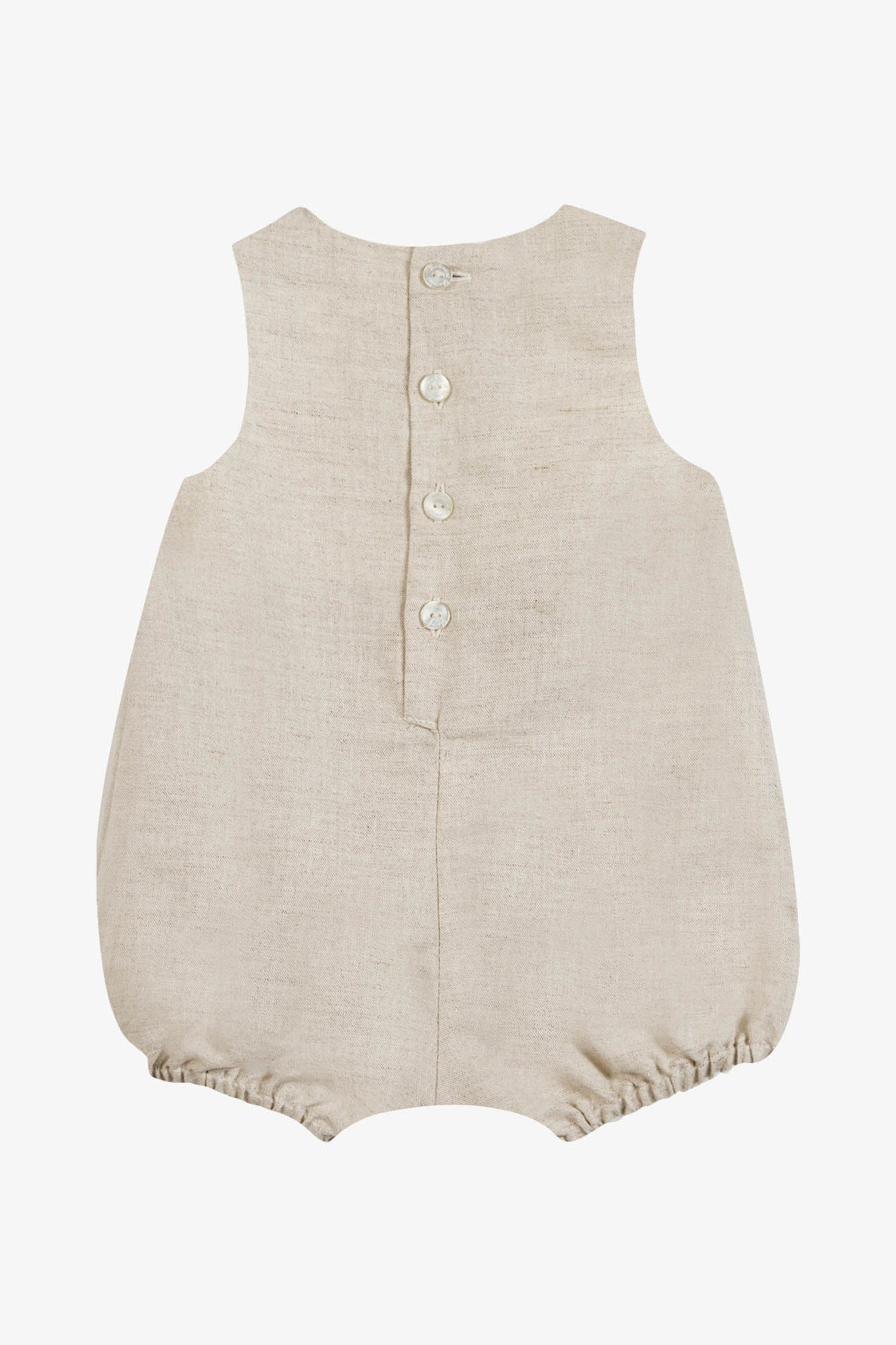 Combinaison courte - Beige chiné lin - Image 4