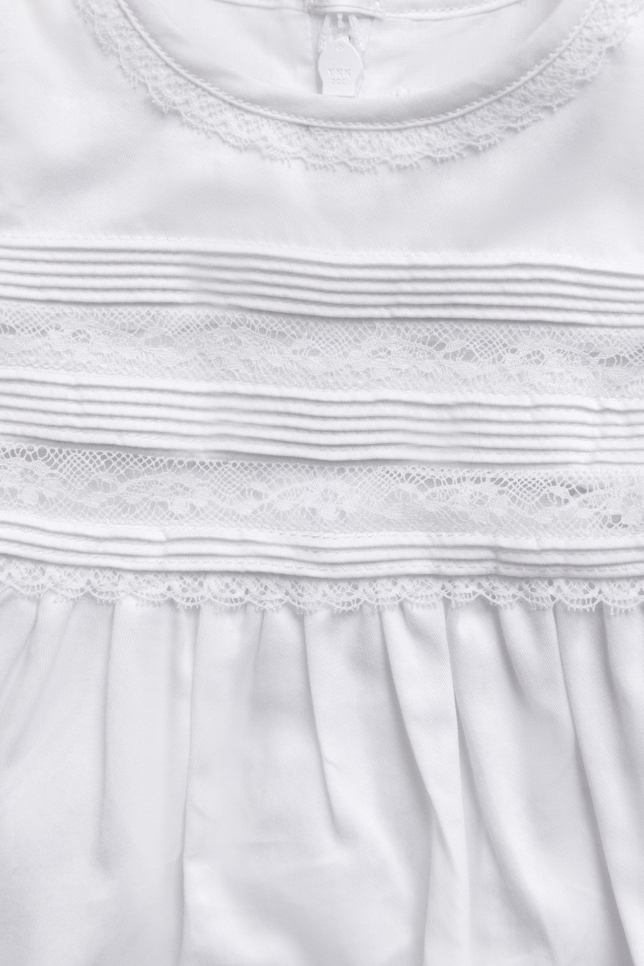 Combinaison courte - Ecru coton dentelle - Image 5