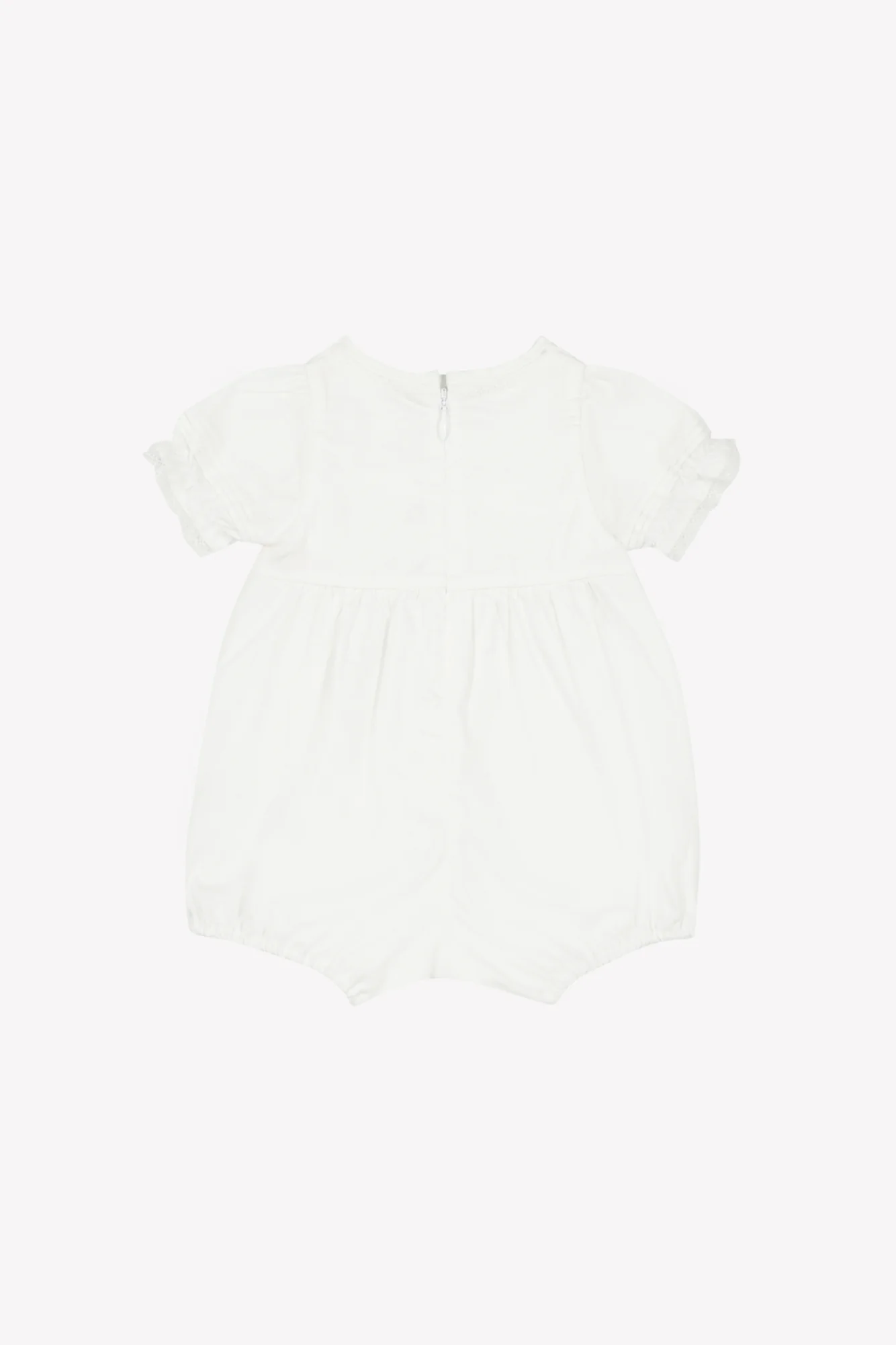 Combinaison courte - Ecru coton dentelle - Image 7