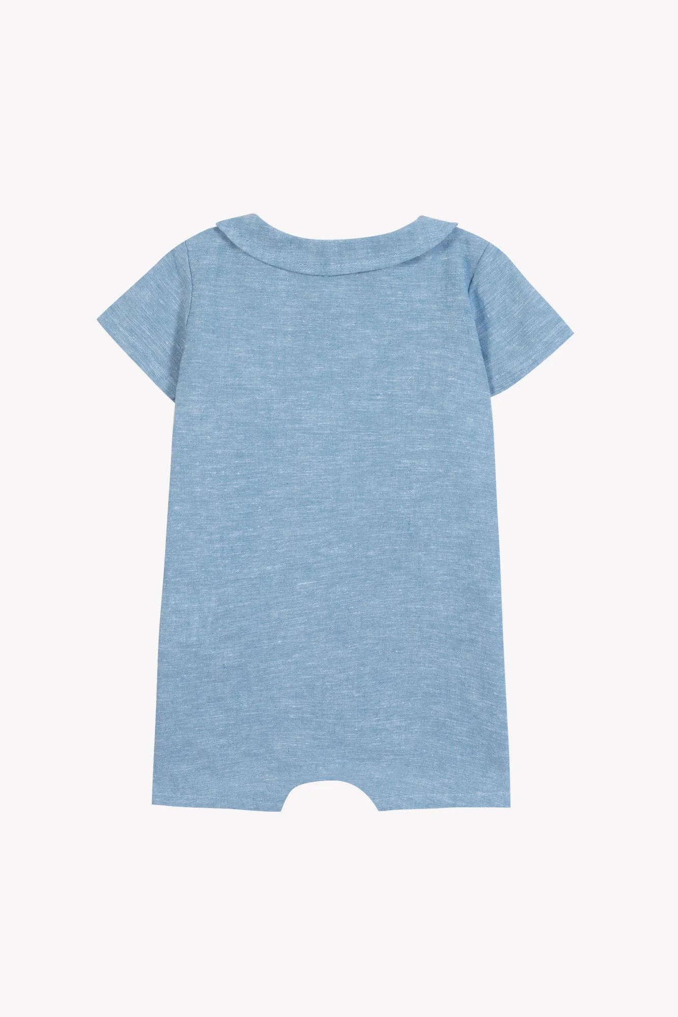 Combinaison courte - Bleu nuage coton - Image 5
