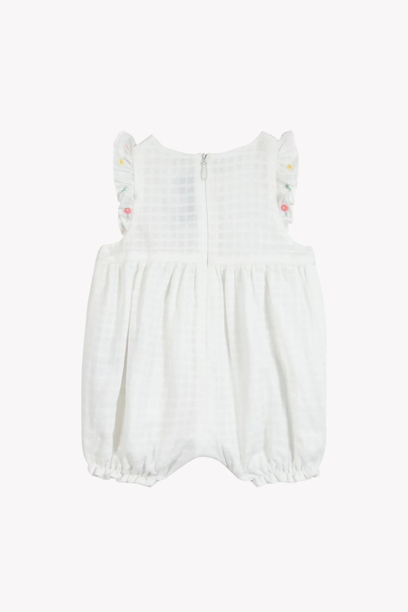 Combinaison courte - Blanc coton broderie - Image 5